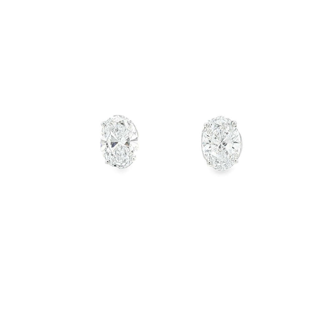 1ct Oval Studs