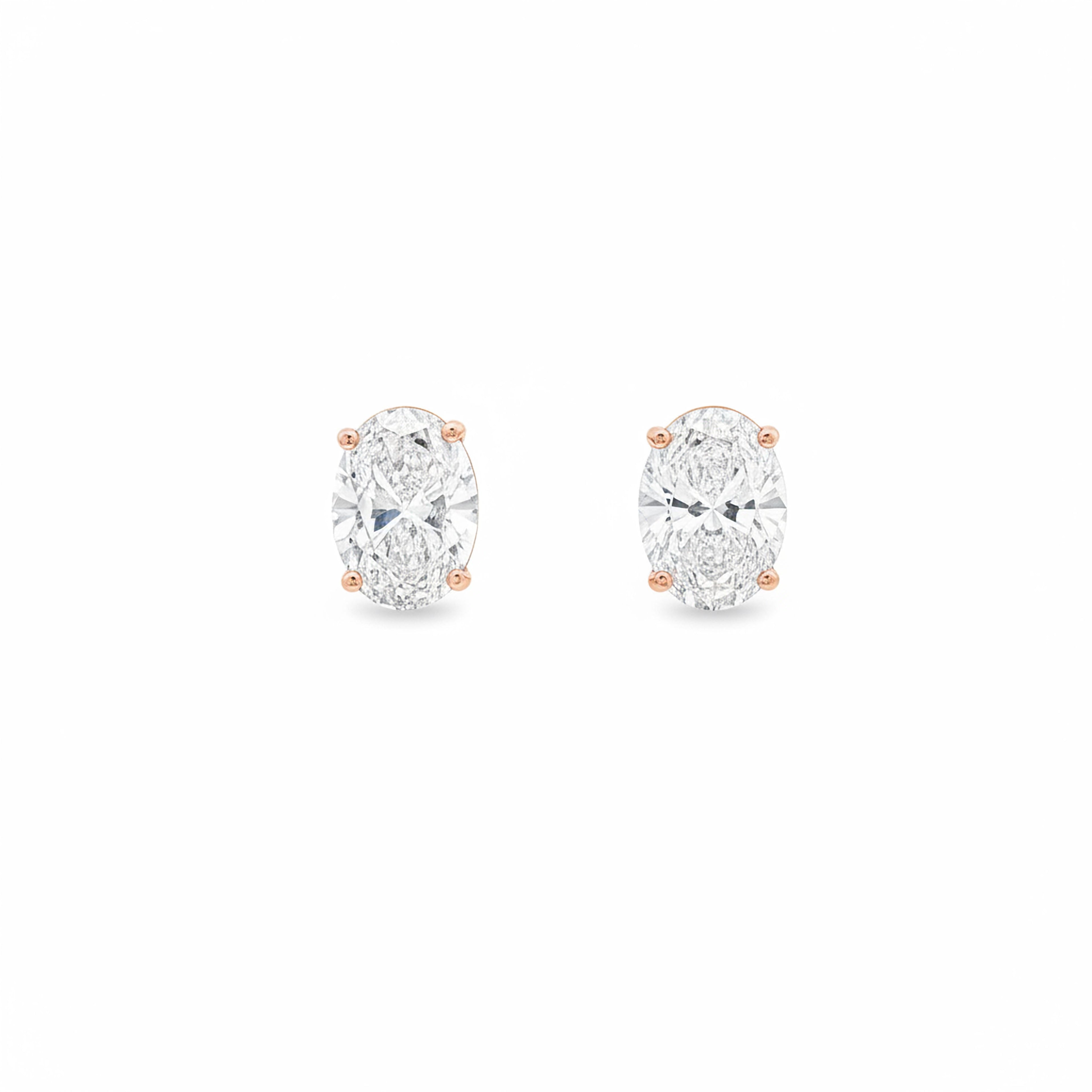 1.5ct Oval Studs
