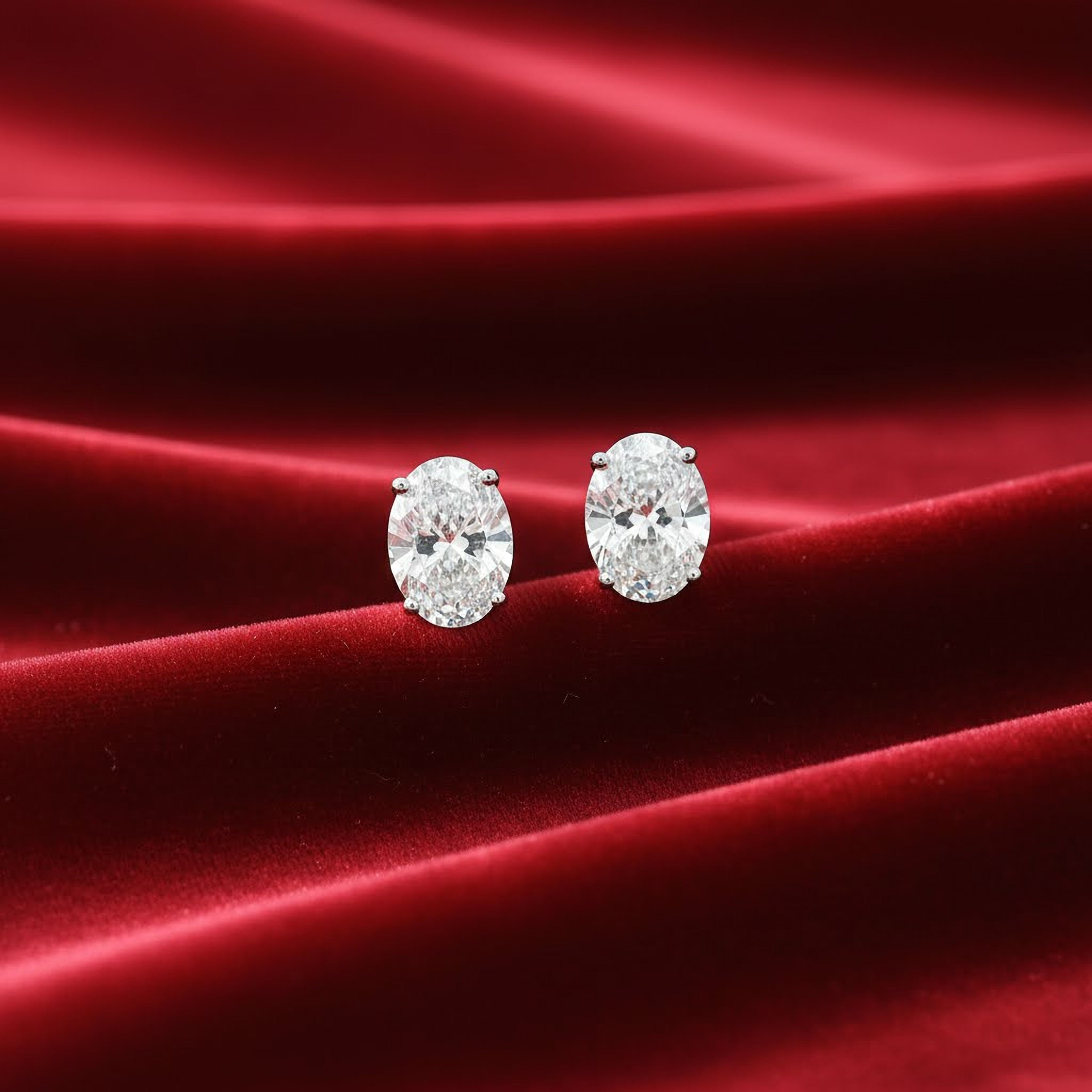 1.5ct Oval Studs