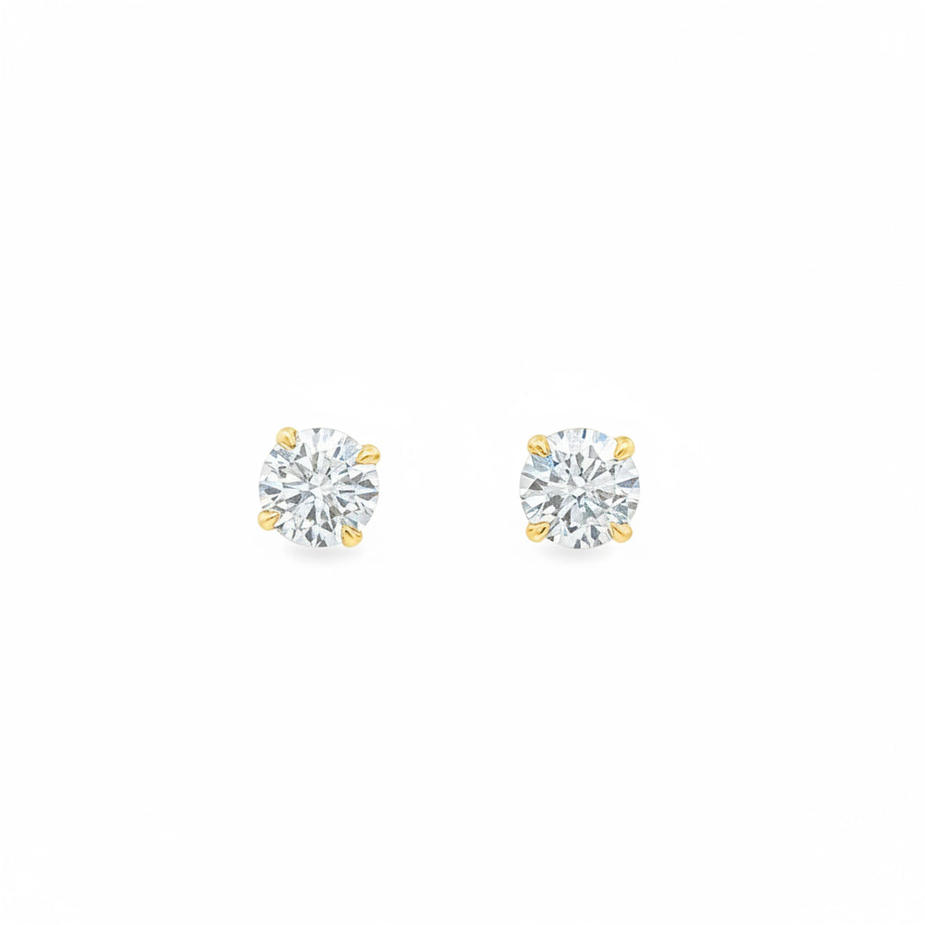1.5cts Round Studs