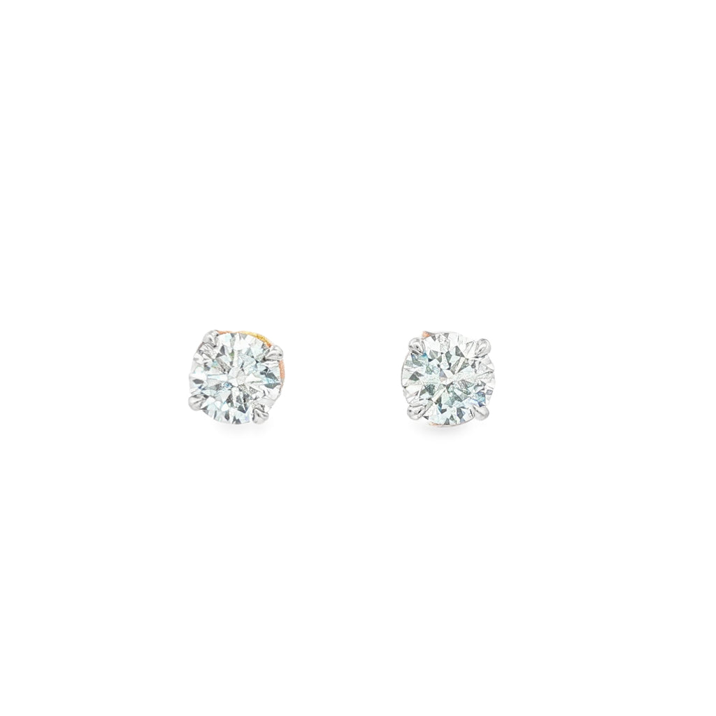 1.5cts Round Studs