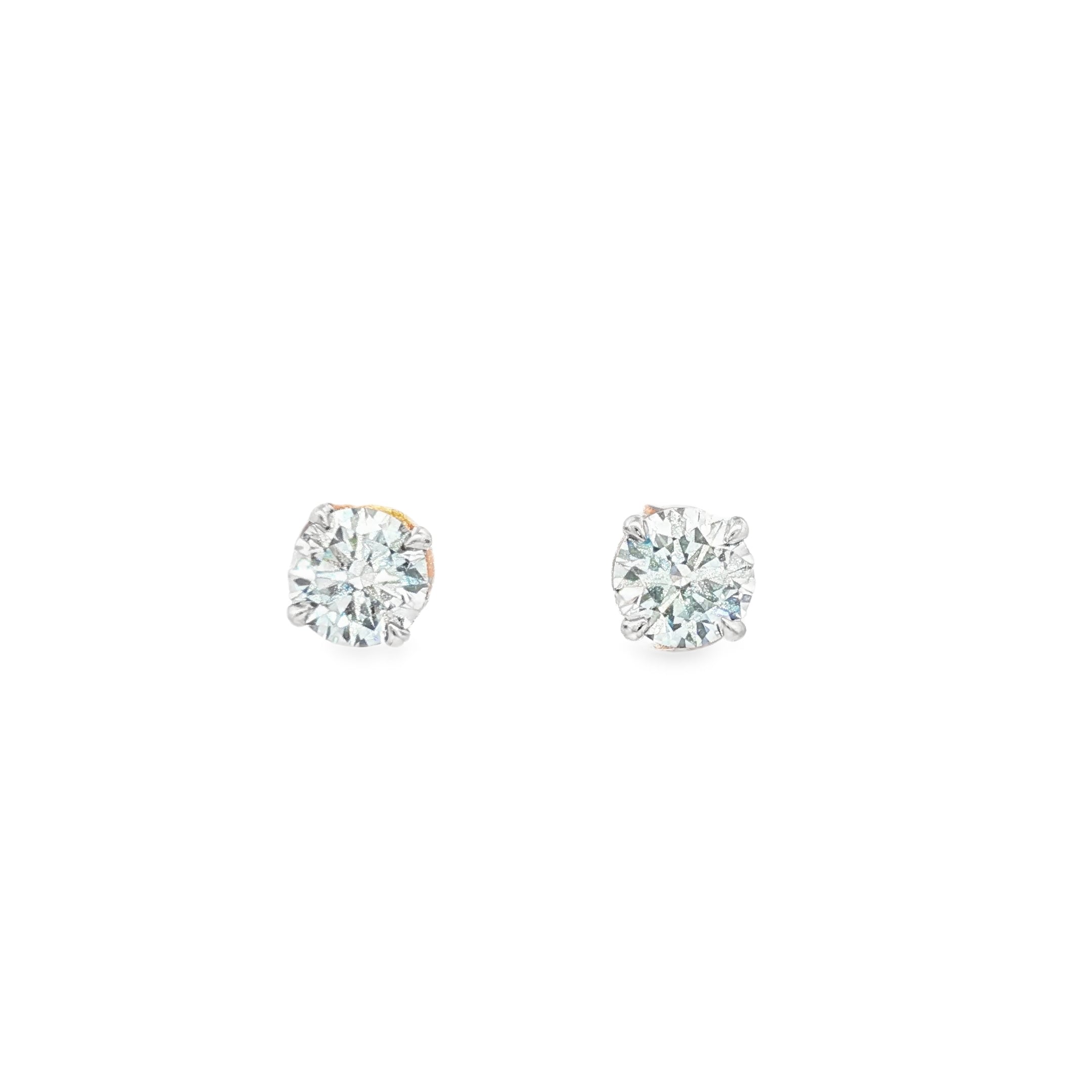 1.5cts Round Studs