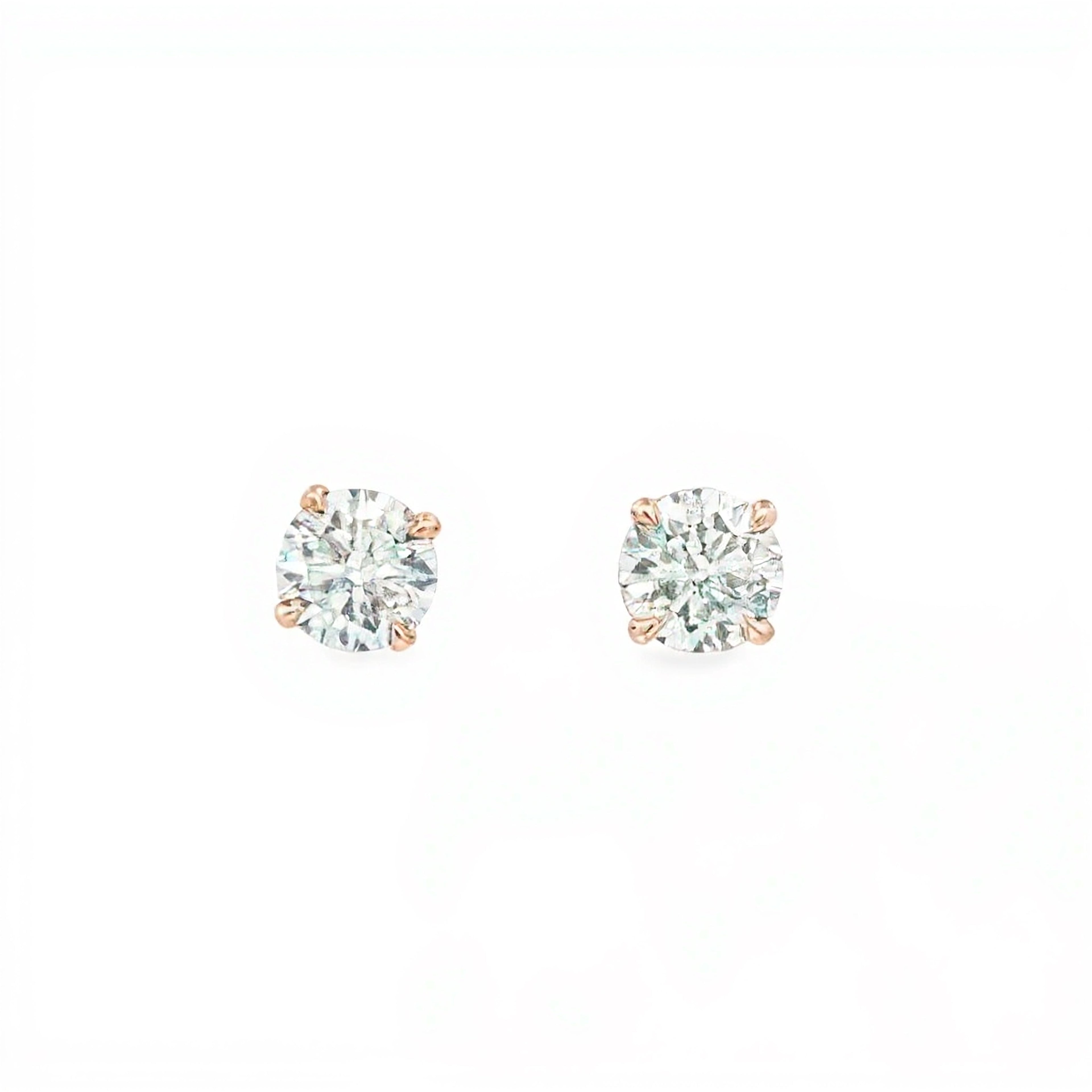 1.5cts Round Studs