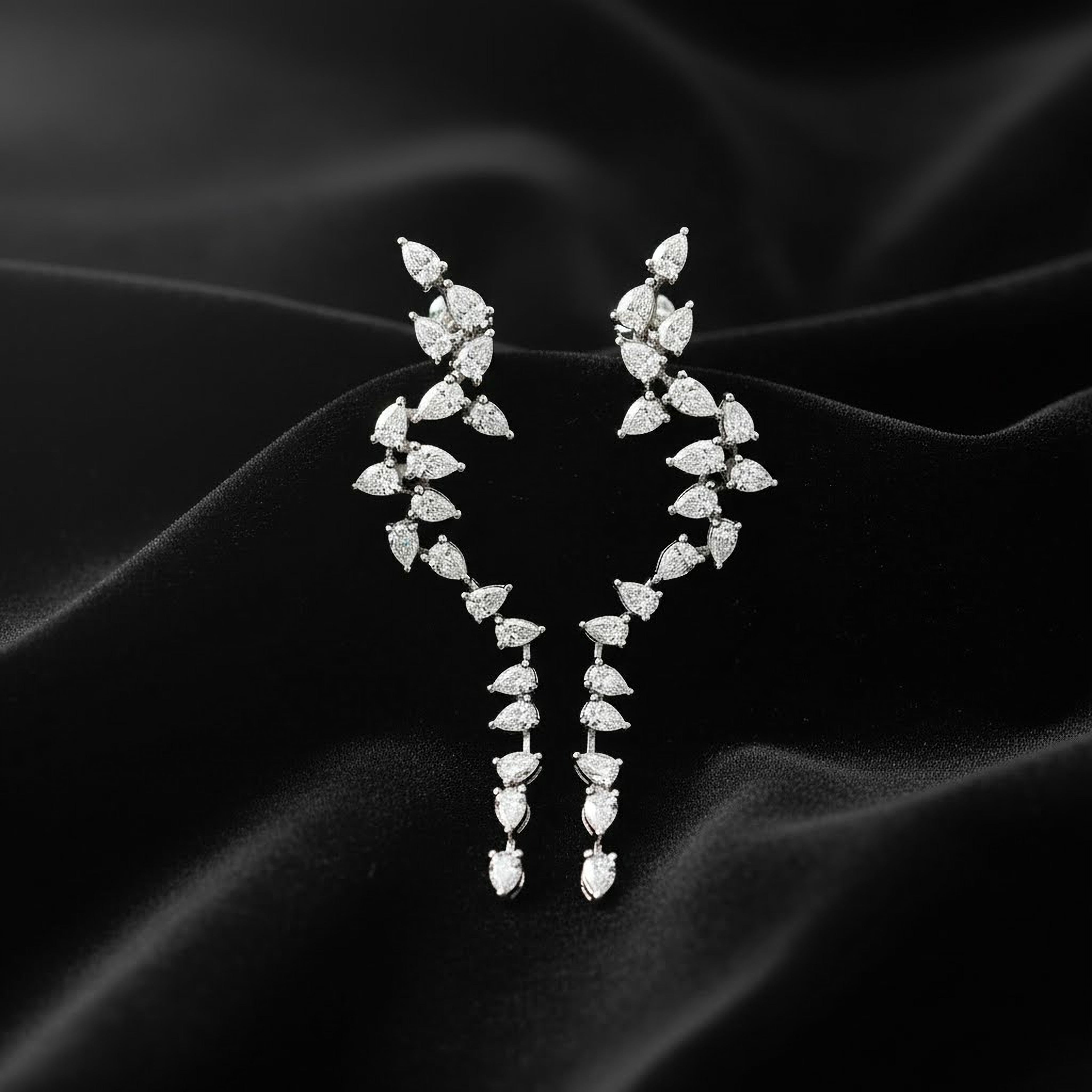 Z Shaped Earrings