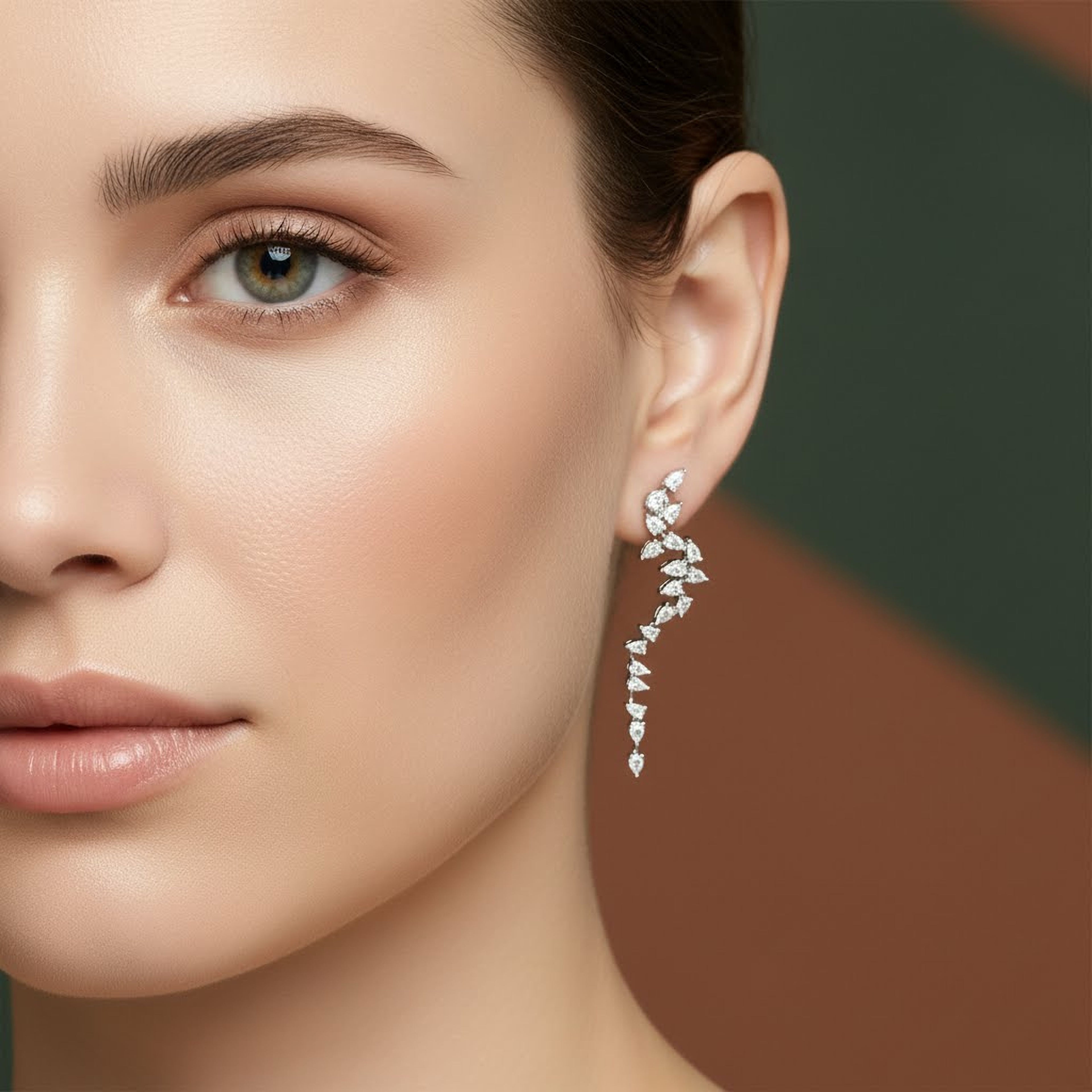 Z Shaped Earrings