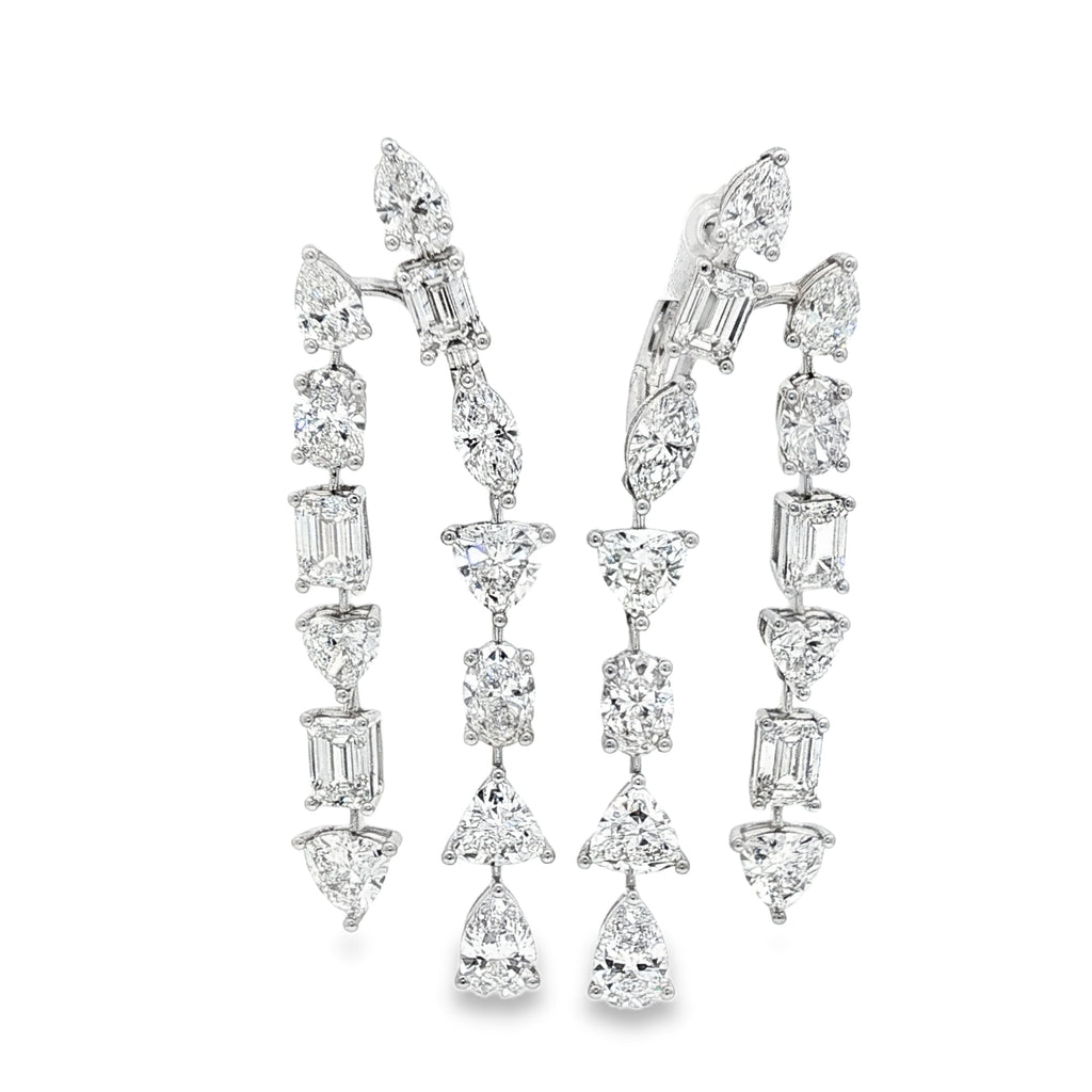 2 Line MultiShape  Earrings