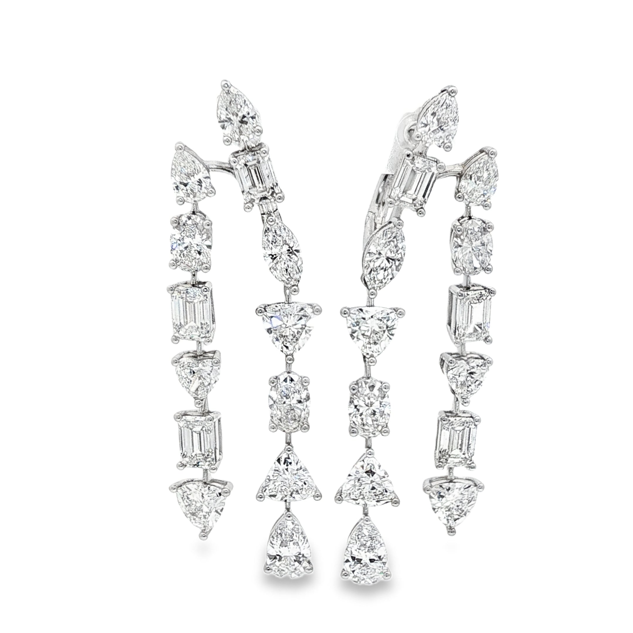 2 Line MultiShape  Earrings