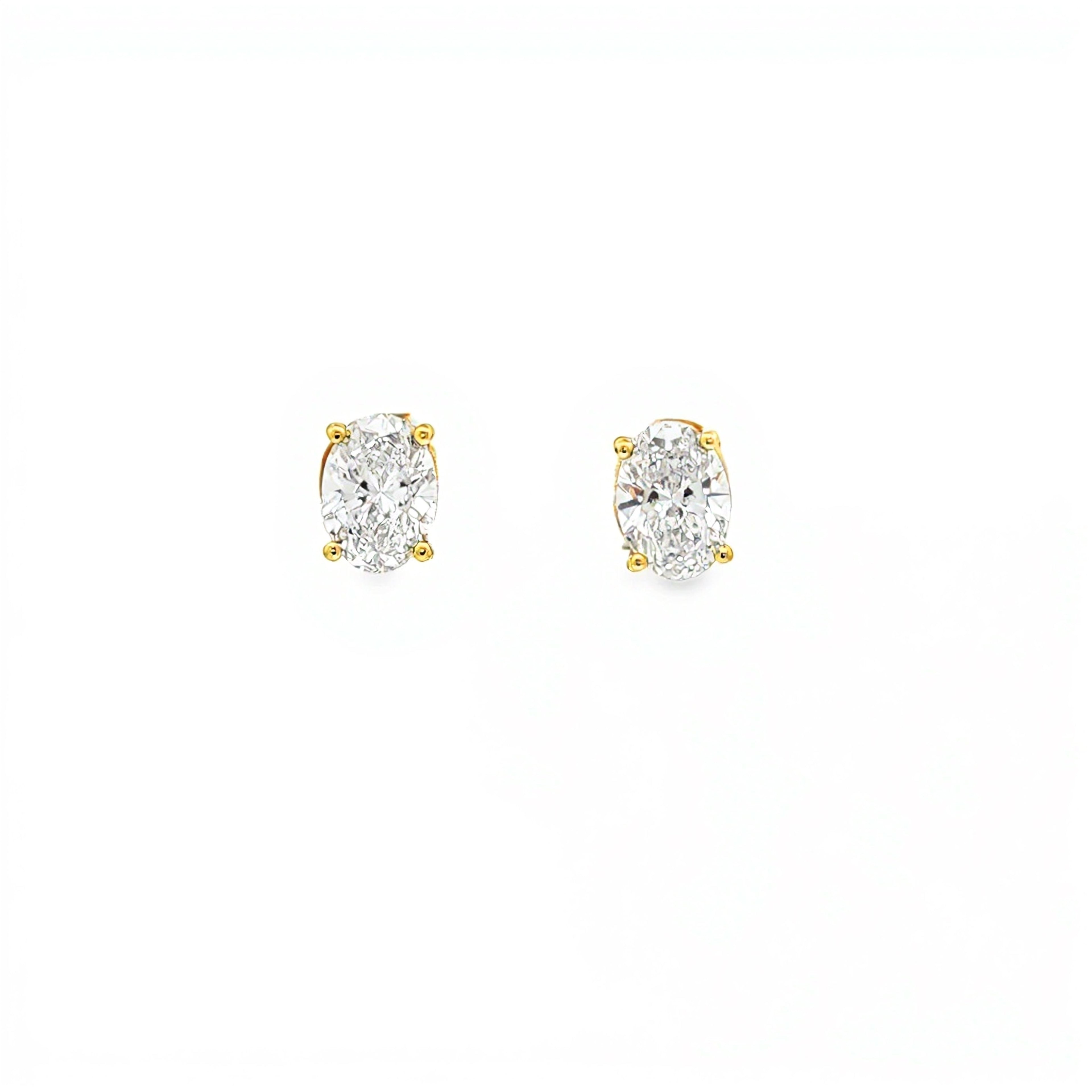 1.5ct Oval Studs