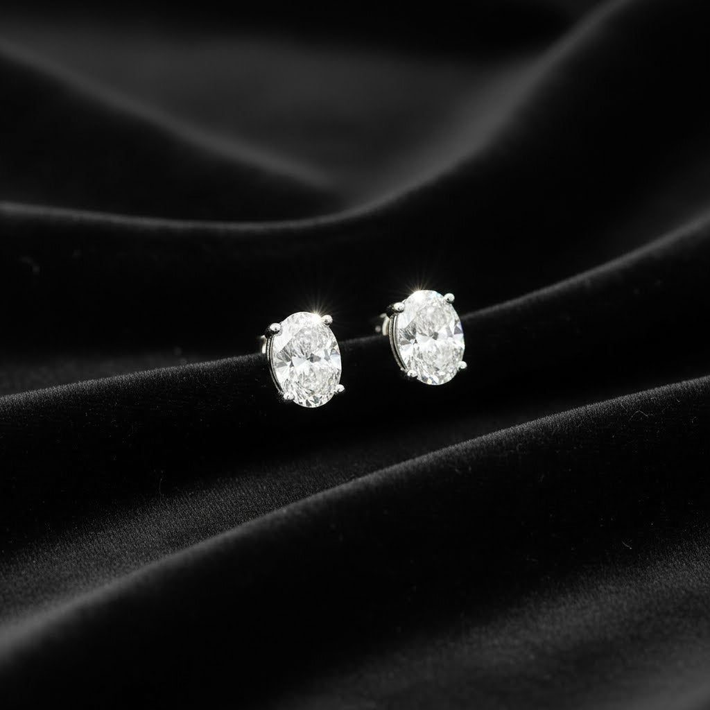 1.5ct Oval Studs