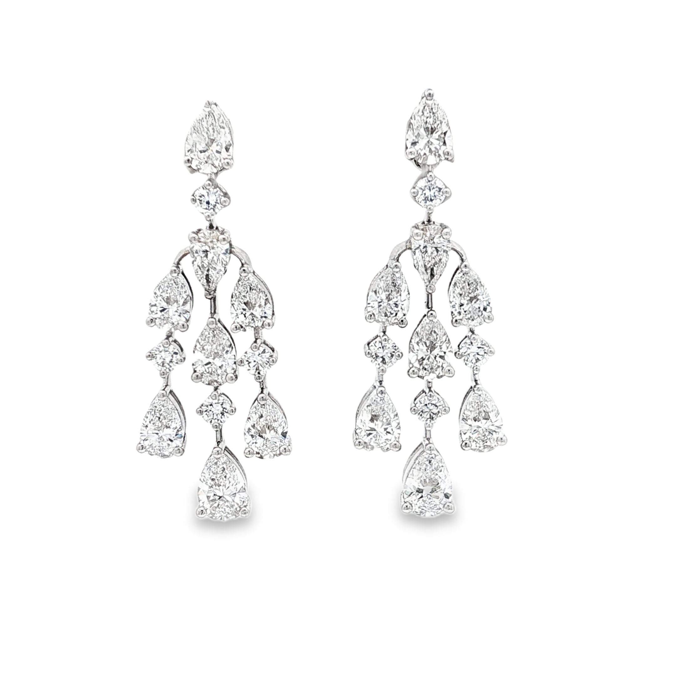Pear x Round  Harmony Earrings