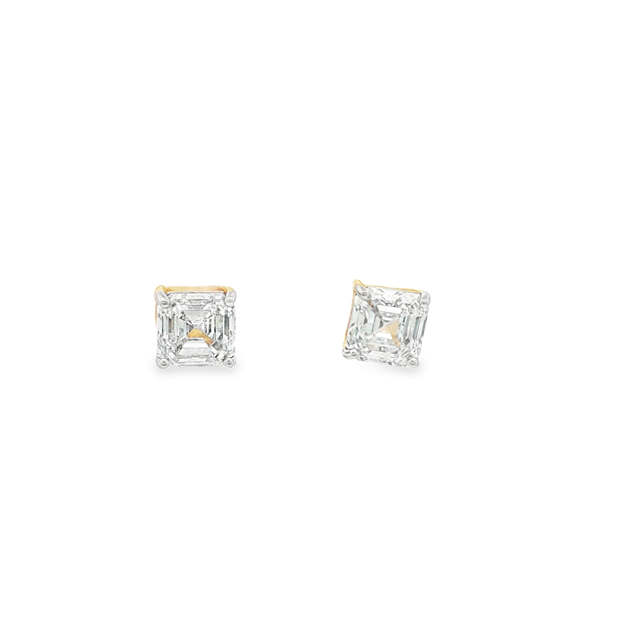 2ct Ascher Studs