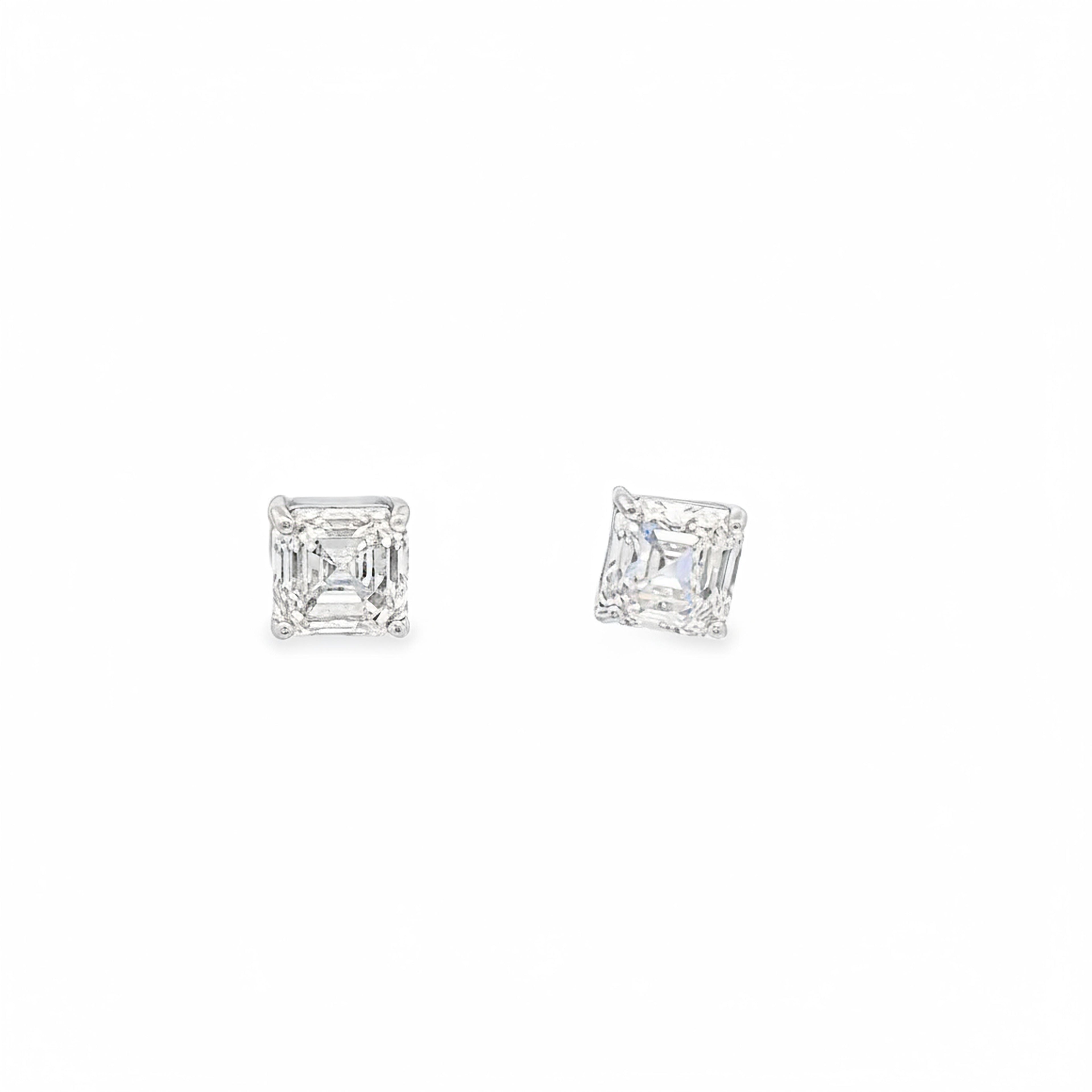 2ct Ascher Studs