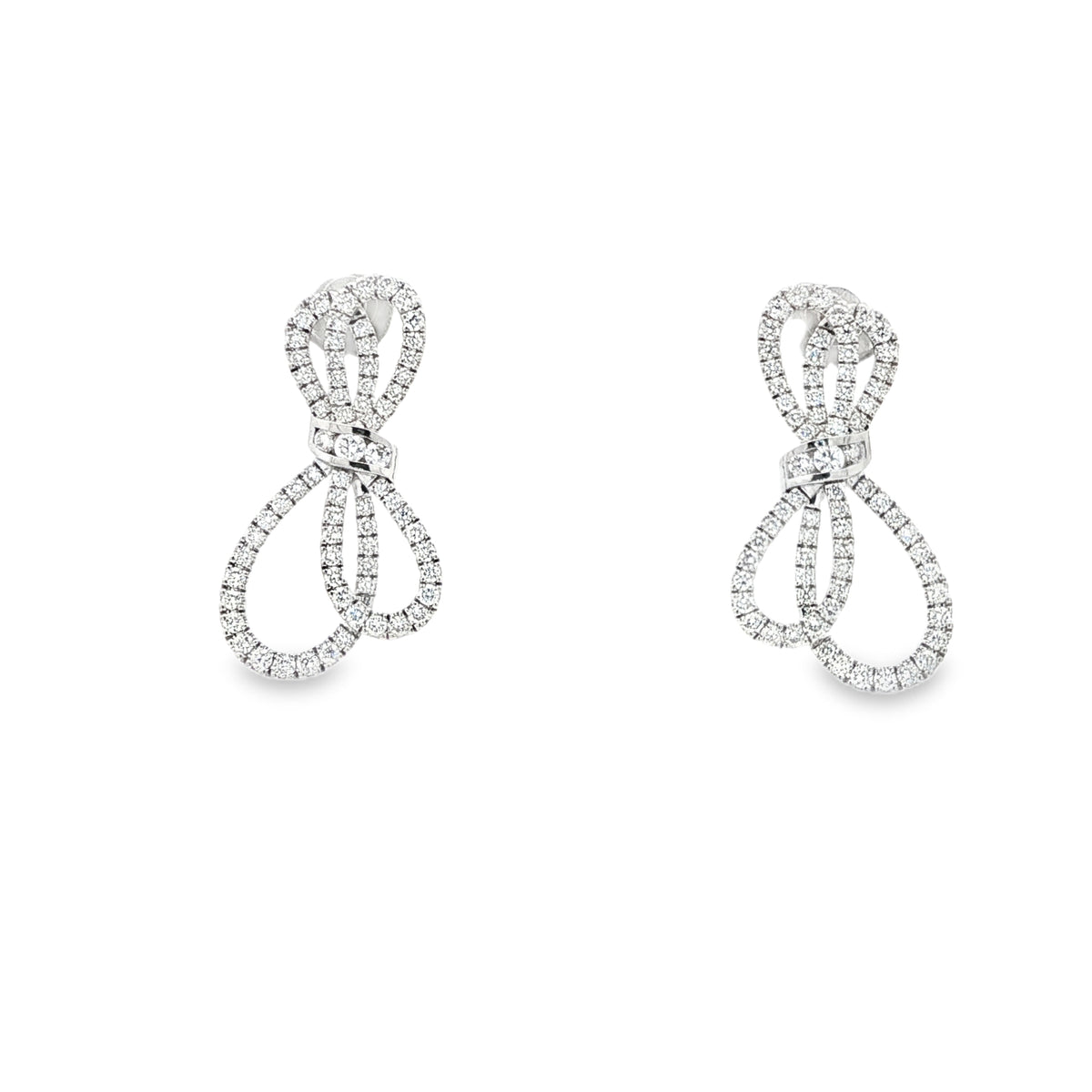 Bow-Shaped Earrings