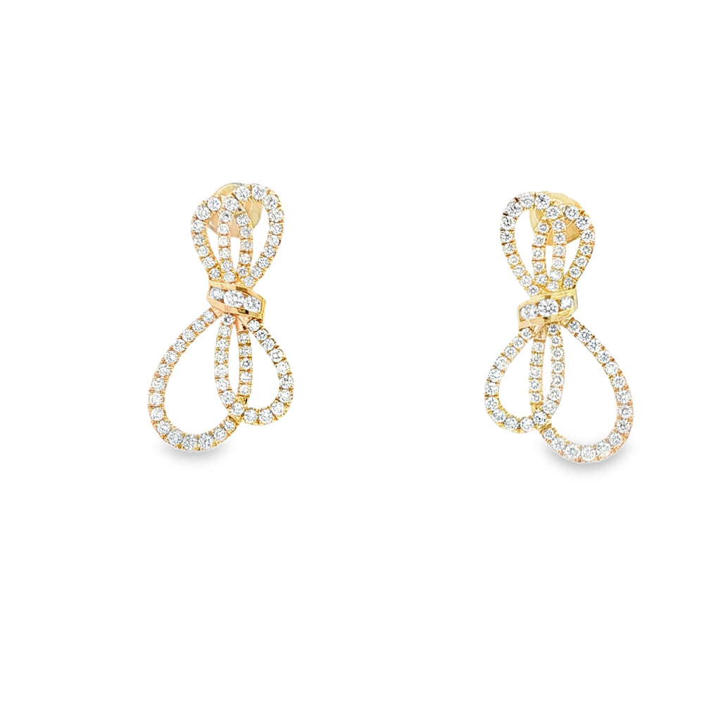 Bow-Shaped Earrings