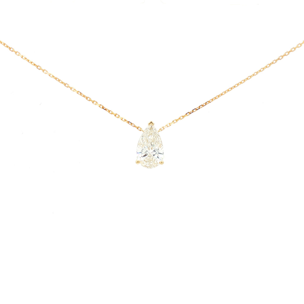 2ct Pear Pendant