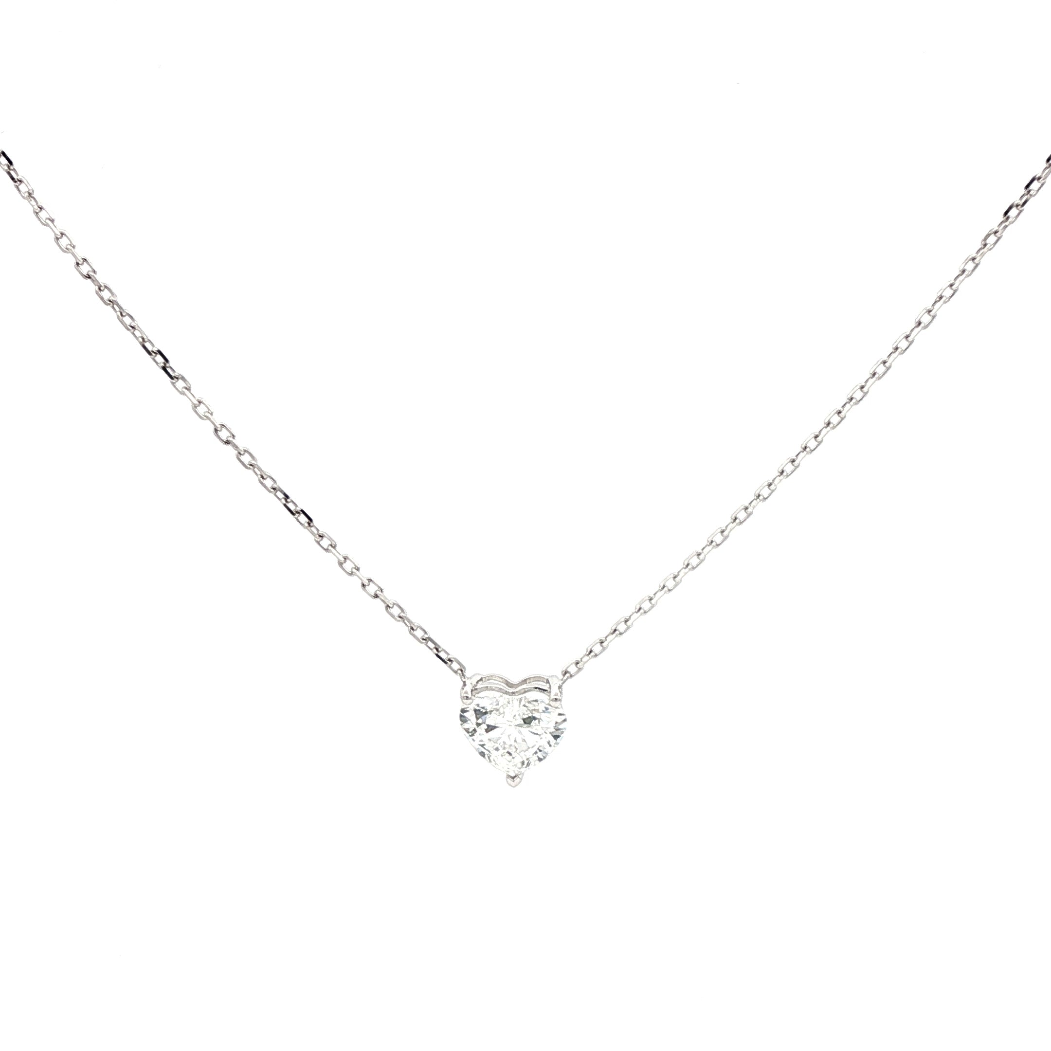 2ct Heart Pendant