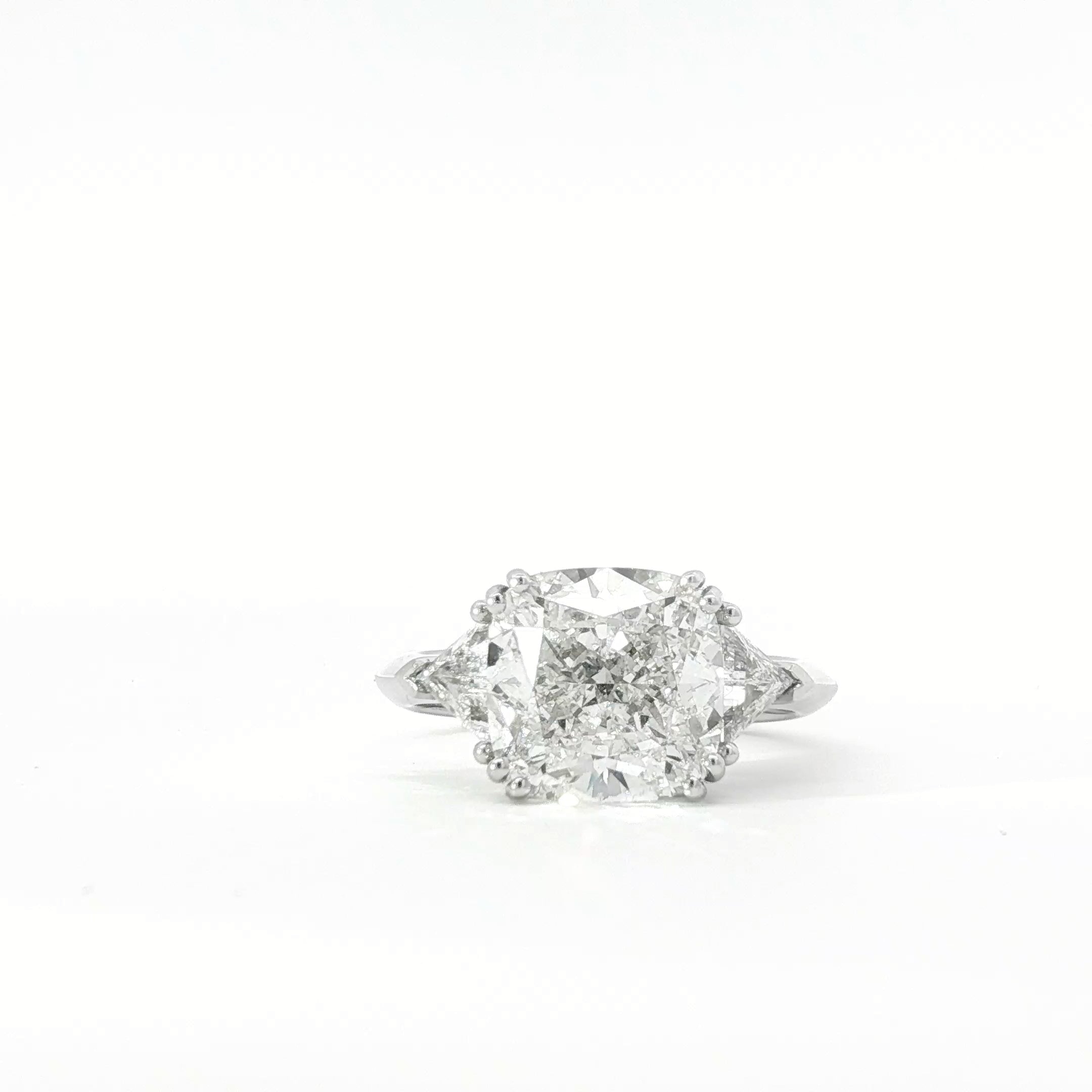 5ct Cushion Engagement Ring