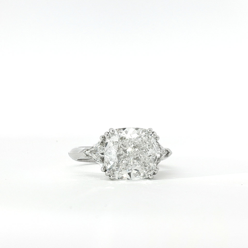 5ct Cushion Engagement Ring