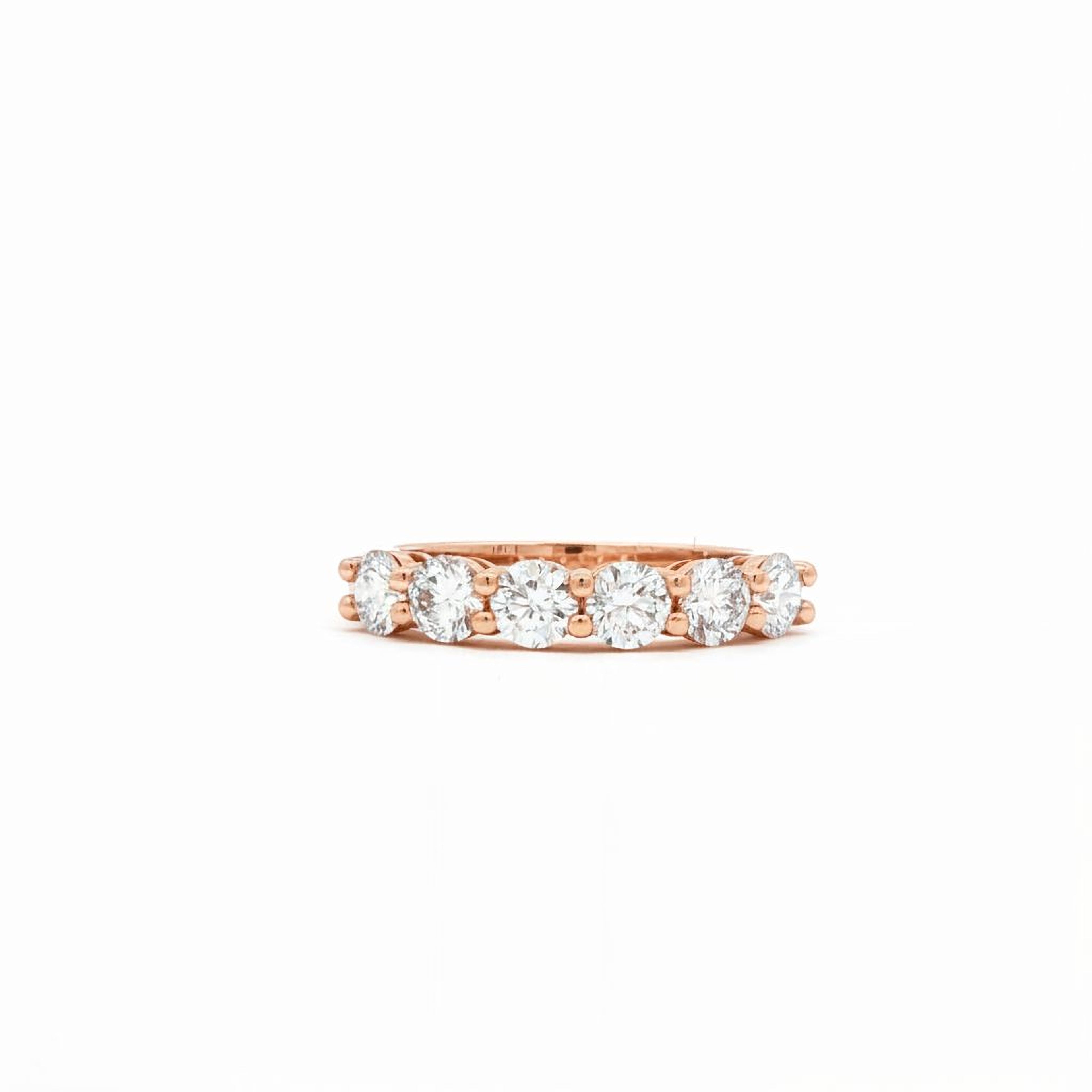 20pts Half Round Eternity Band