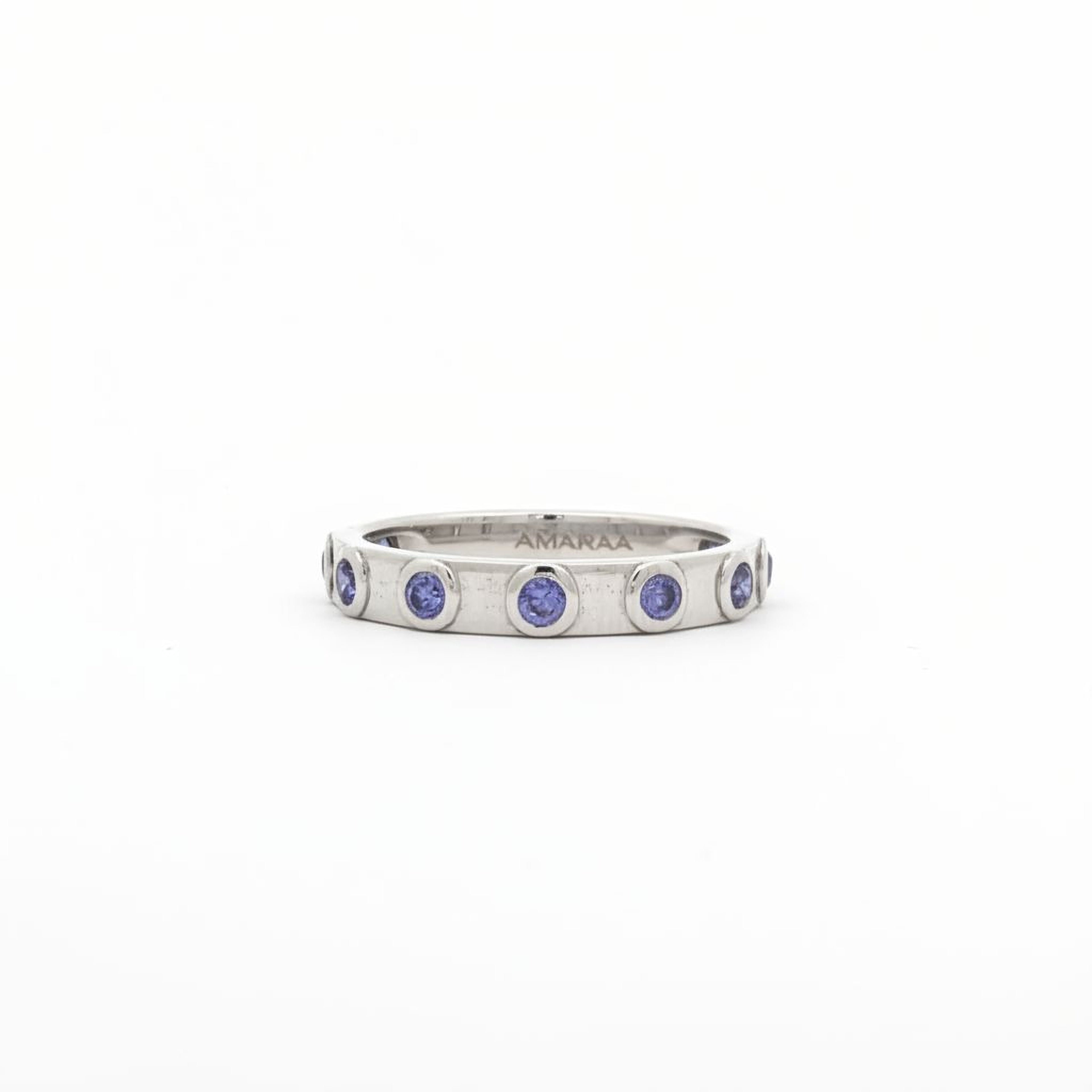 Band with Blue Stones