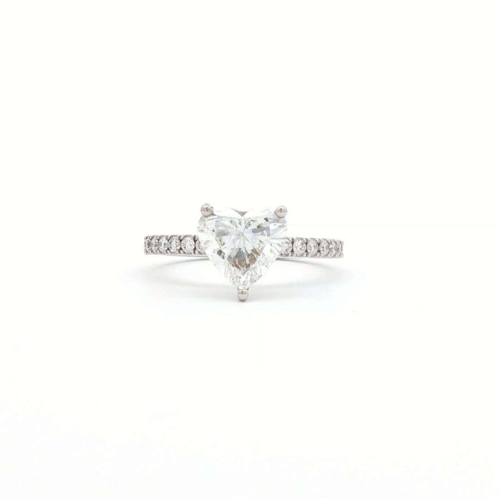 1.5ct Heart Engagement Ring
