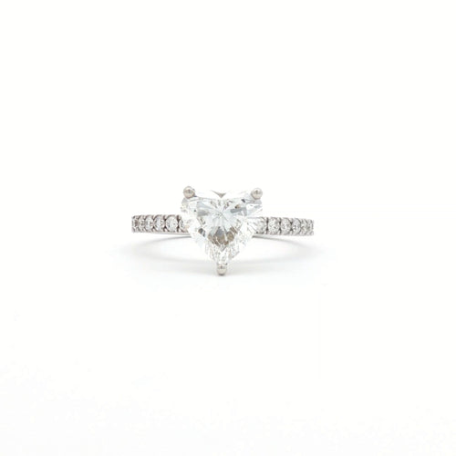 1.5ct Heart Engagement Ring