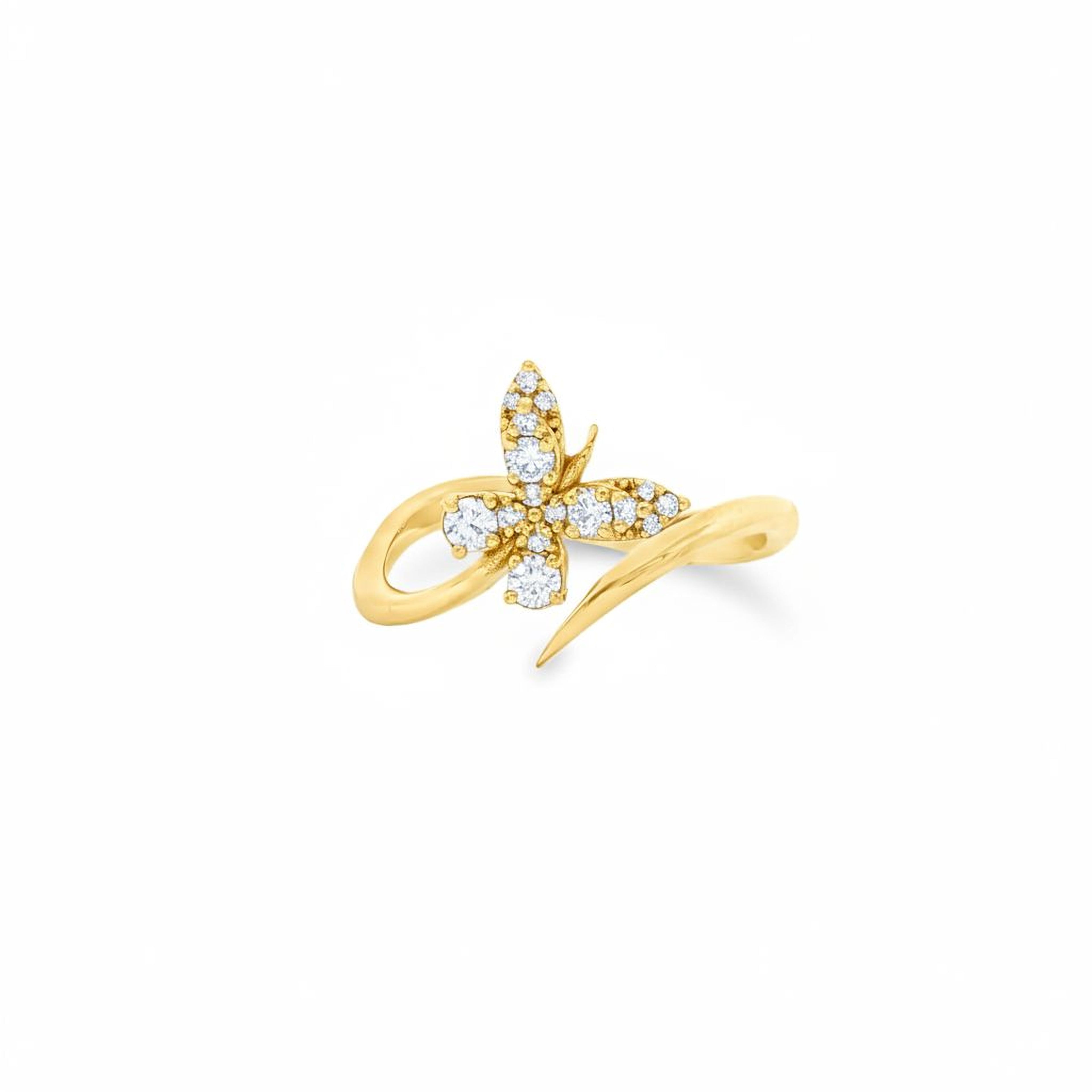 Tiny Butterfly Ring