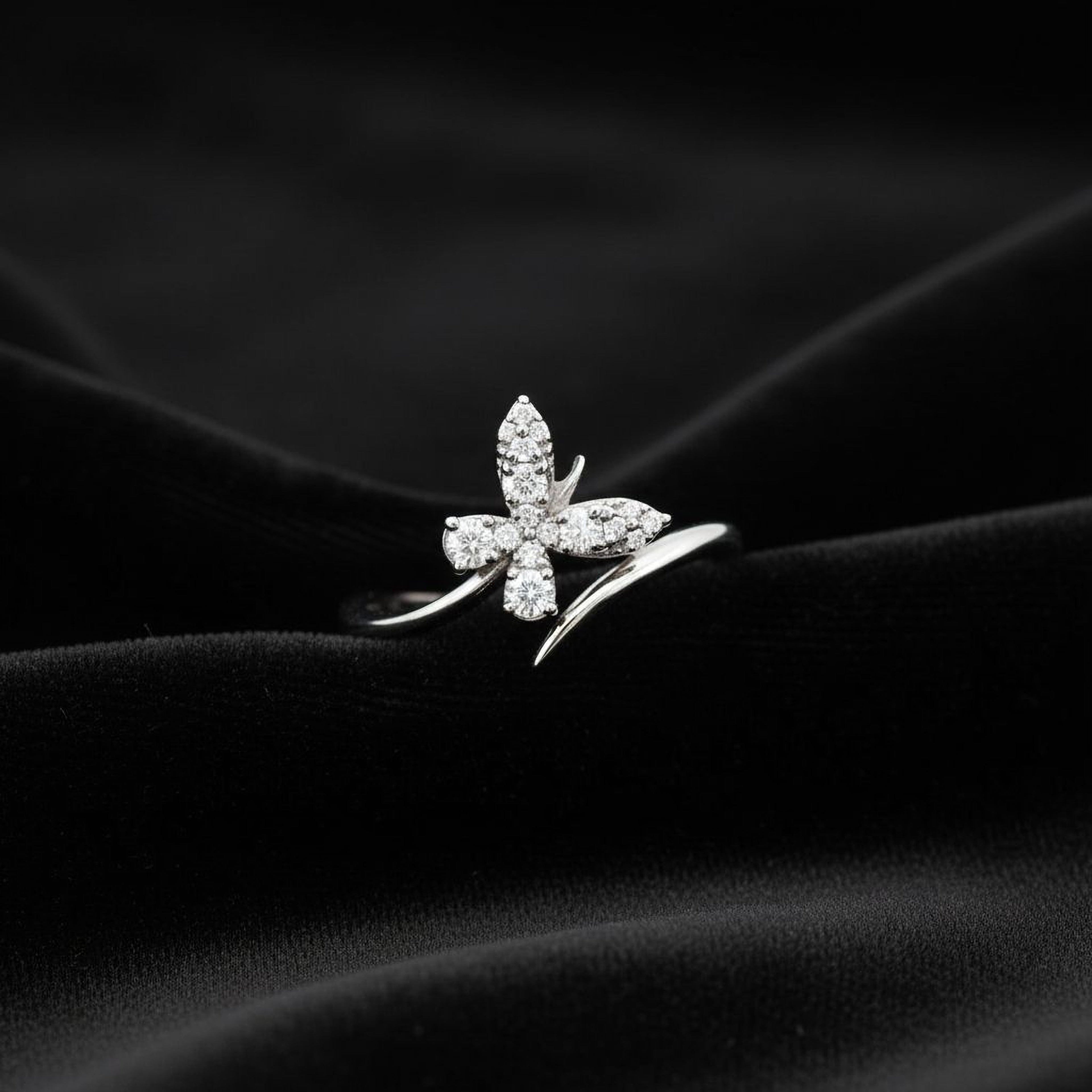 Tiny Butterfly Ring