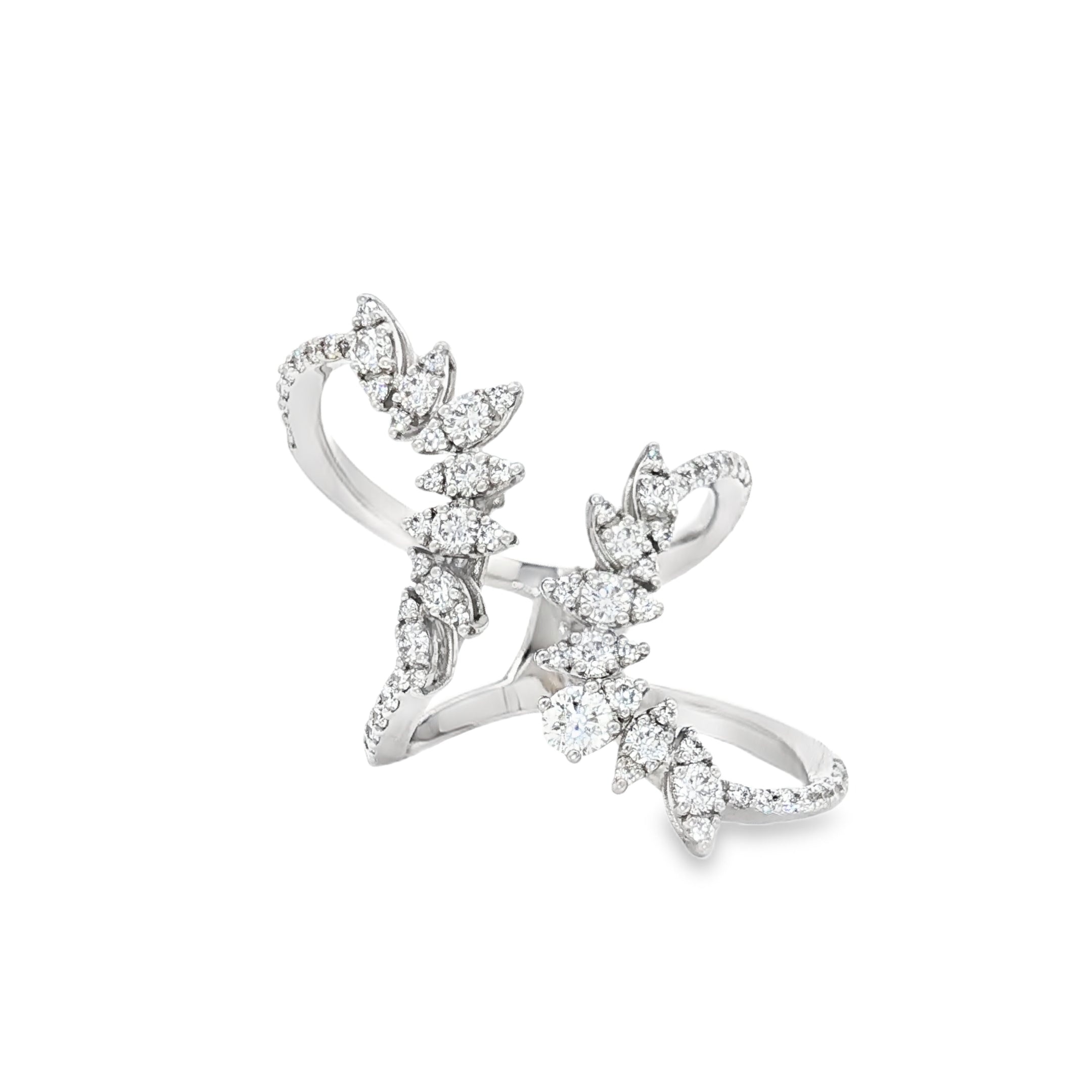 Two Side Pear x Marquise Ring