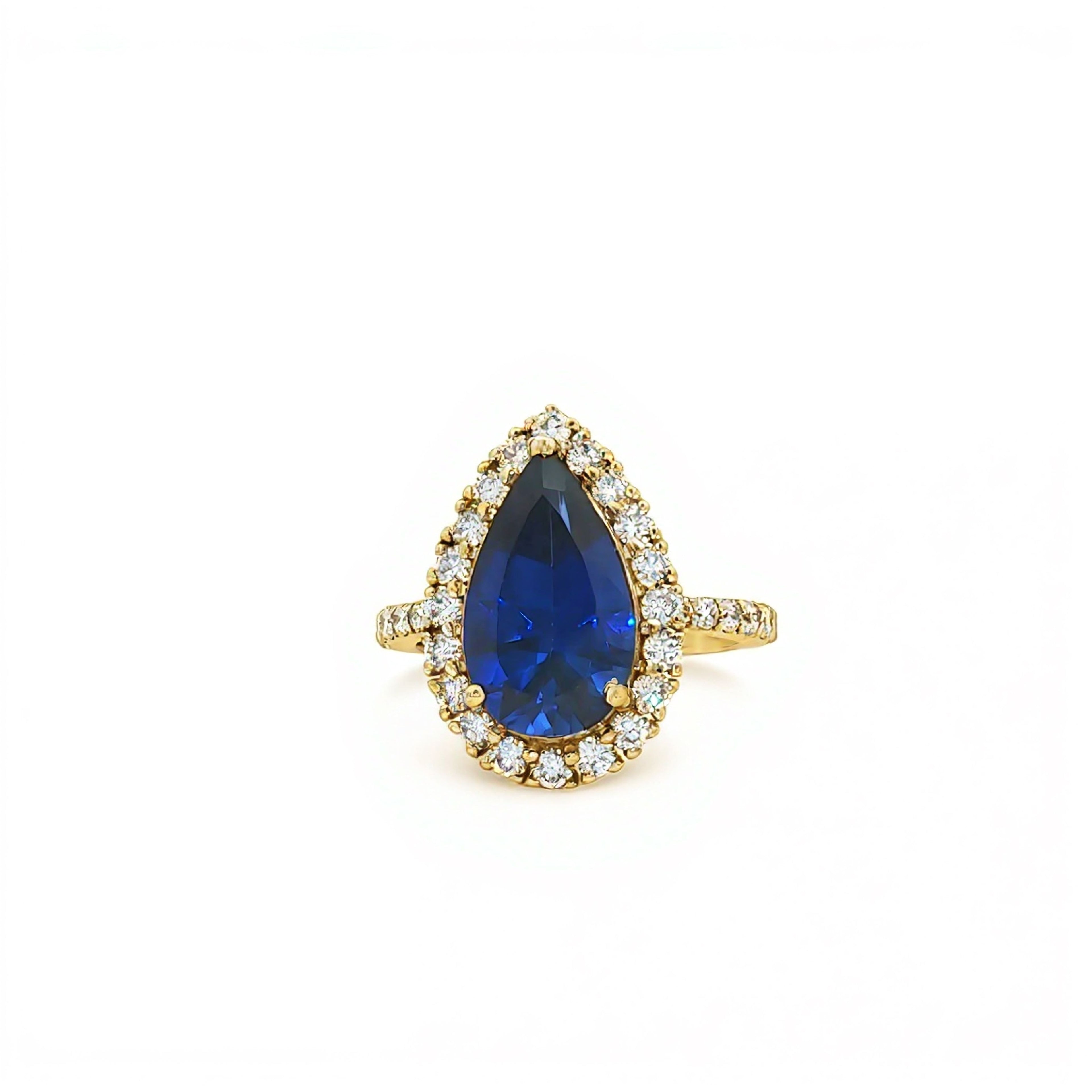 5ct Blue Sapphire Ring