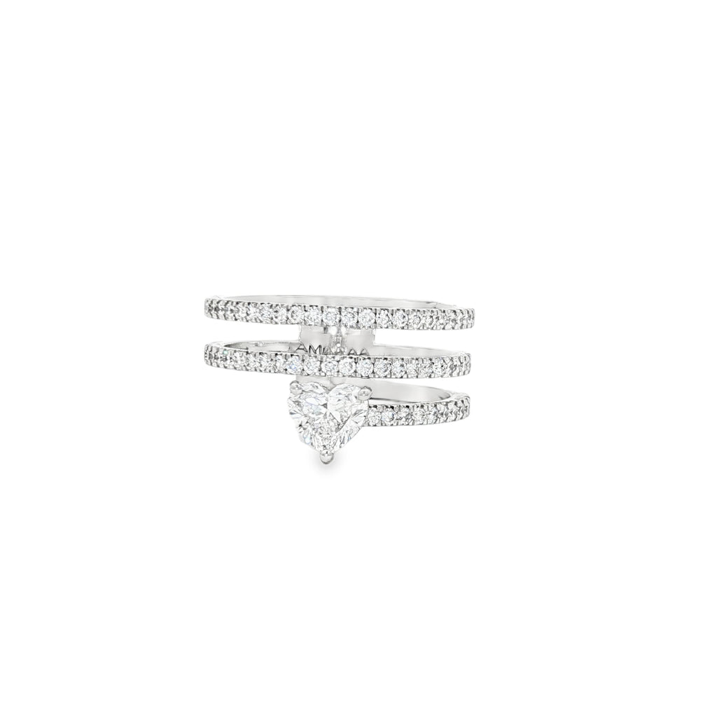 Spiral Heart Ring