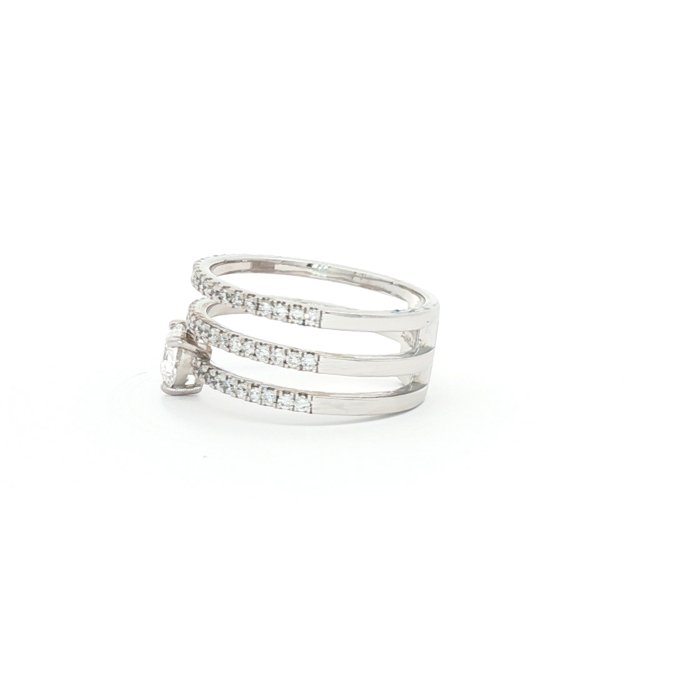 Spiral Heart Ring