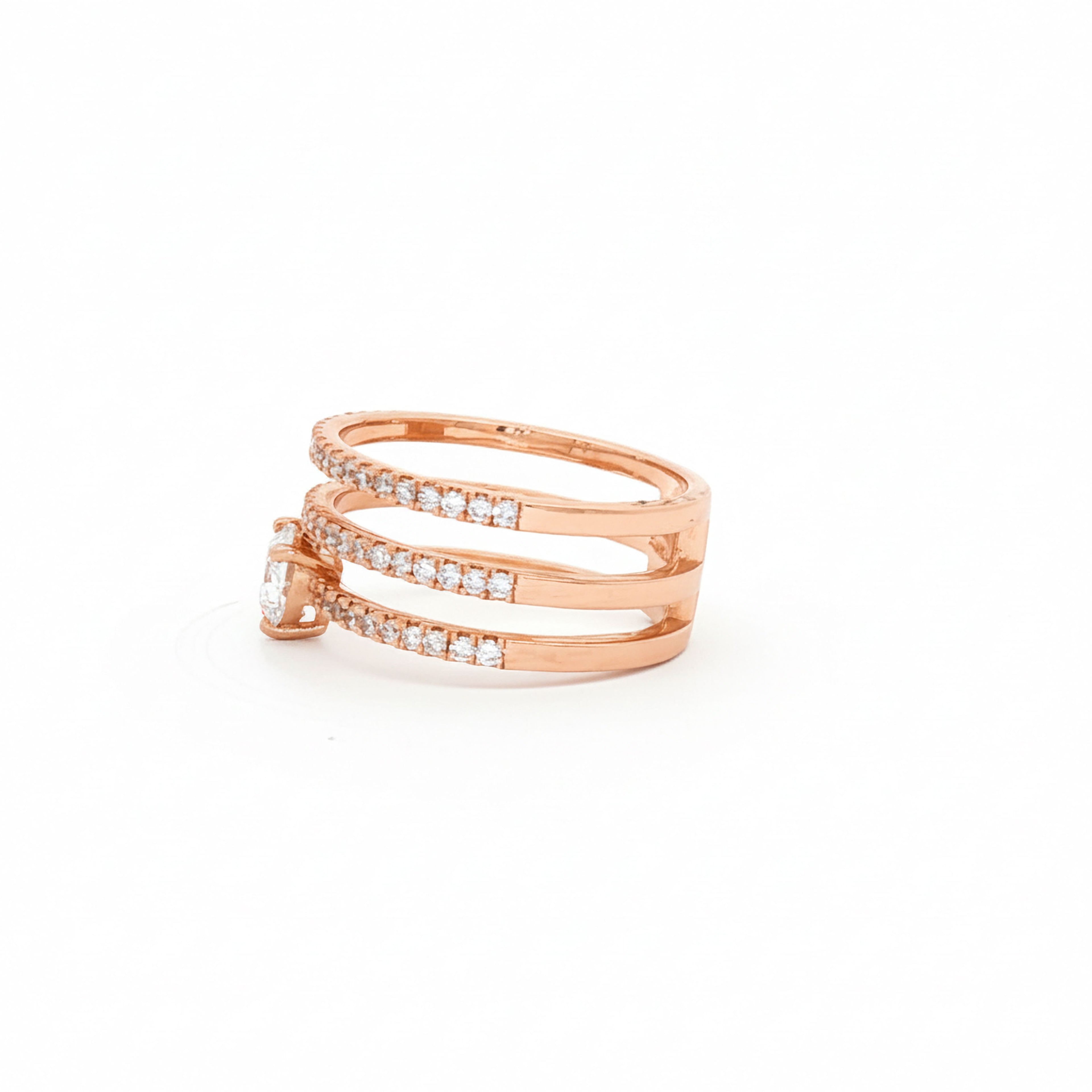 Spiral Heart Ring