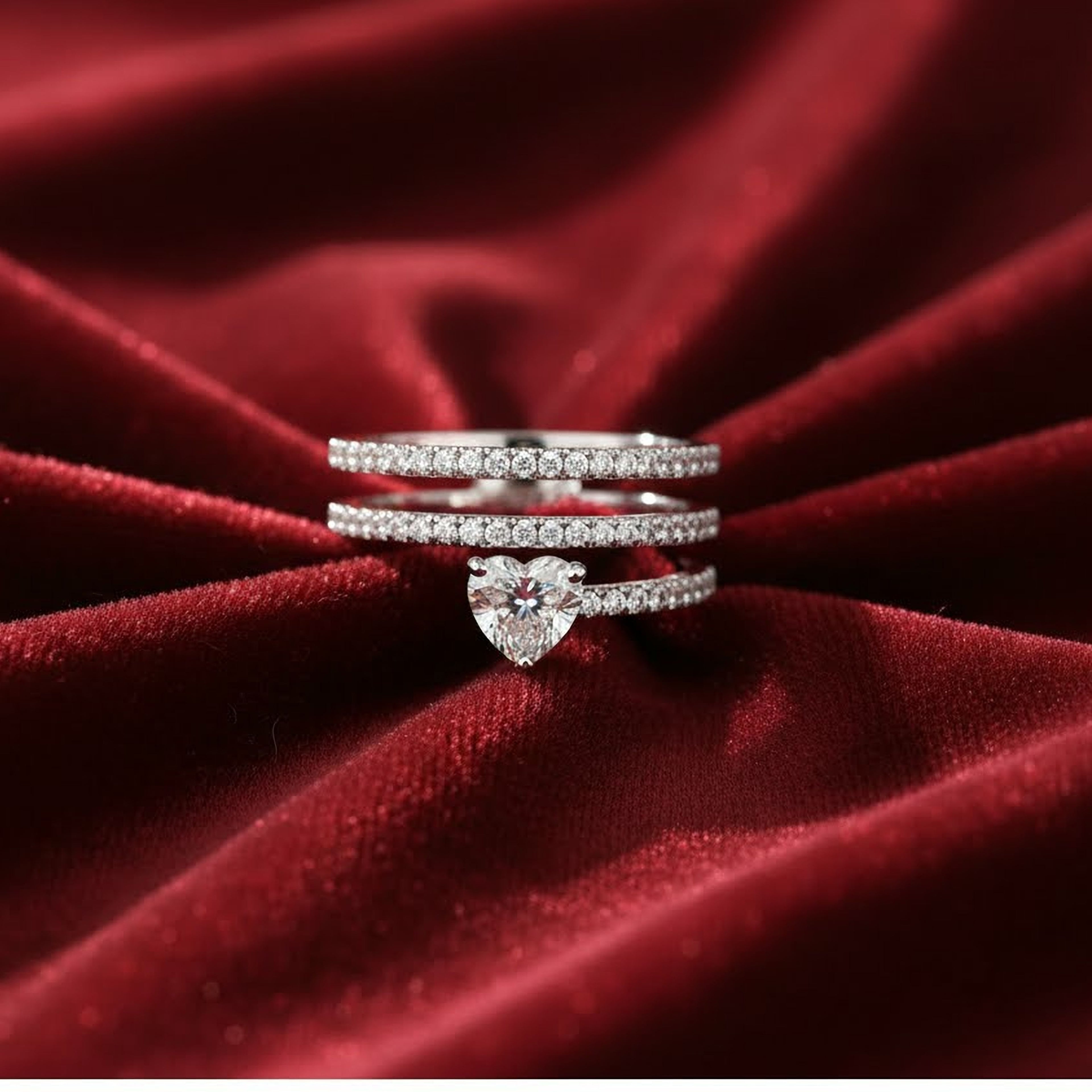 Spiral Heart Ring
