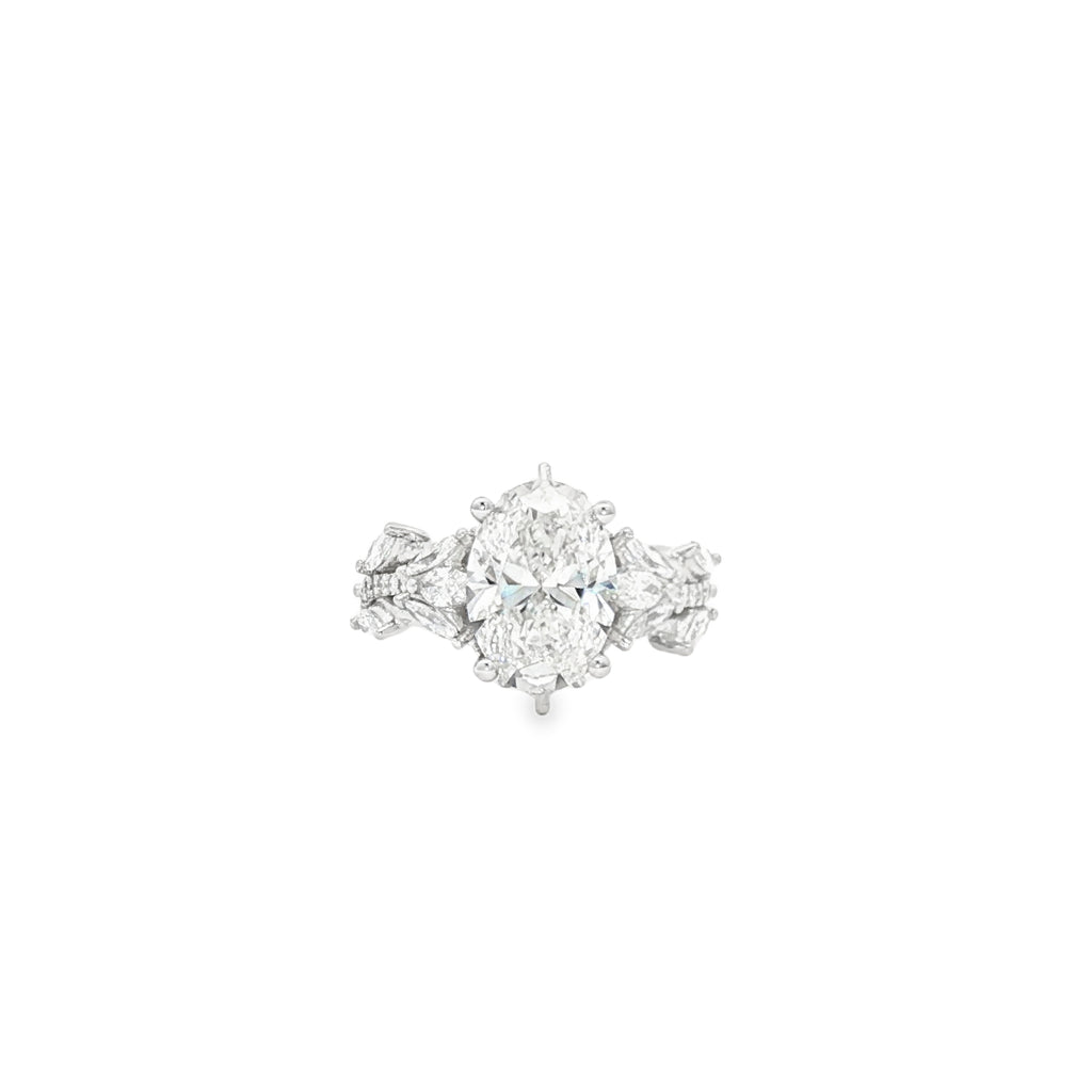 Beauty & the Beast Ring (3ct Oval)