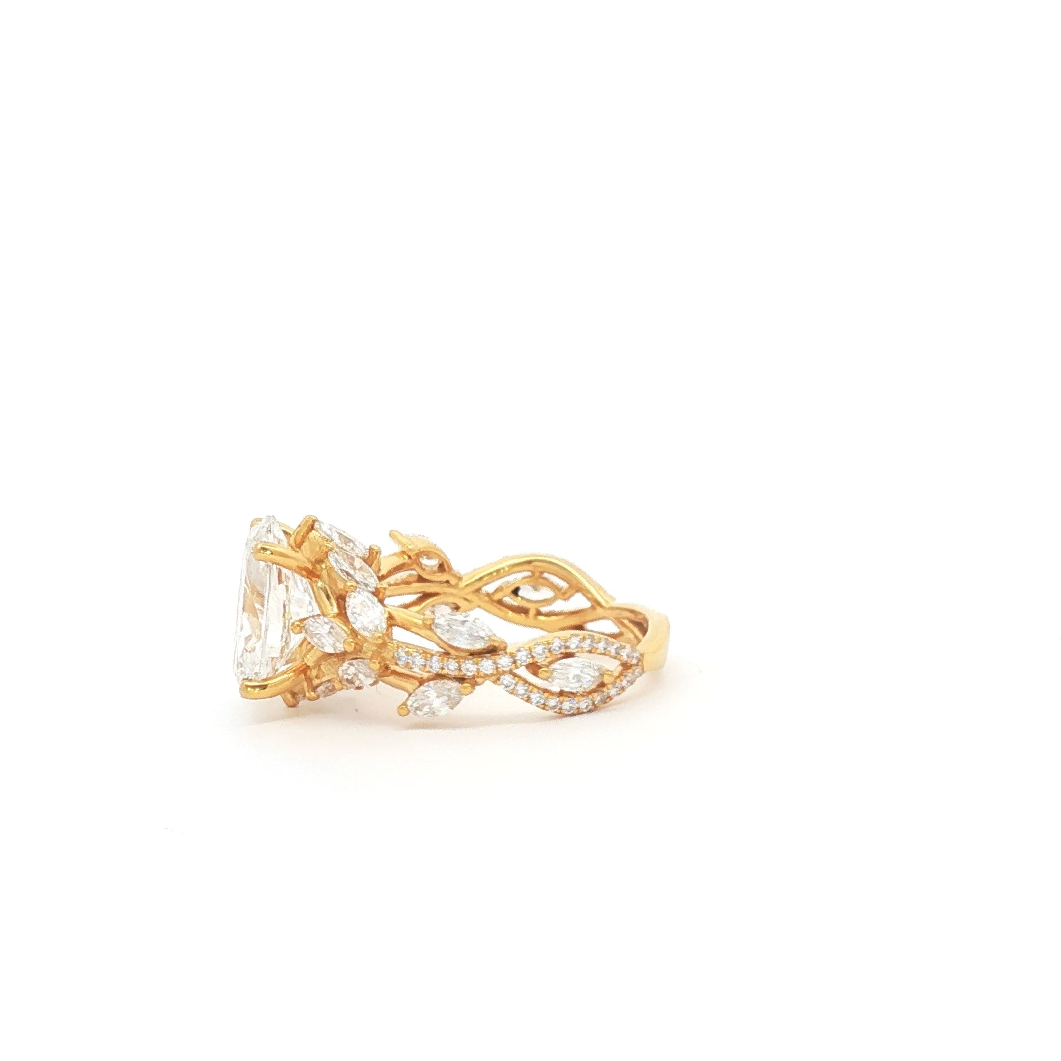 Beauty & the Beast Ring (3ct Oval)
