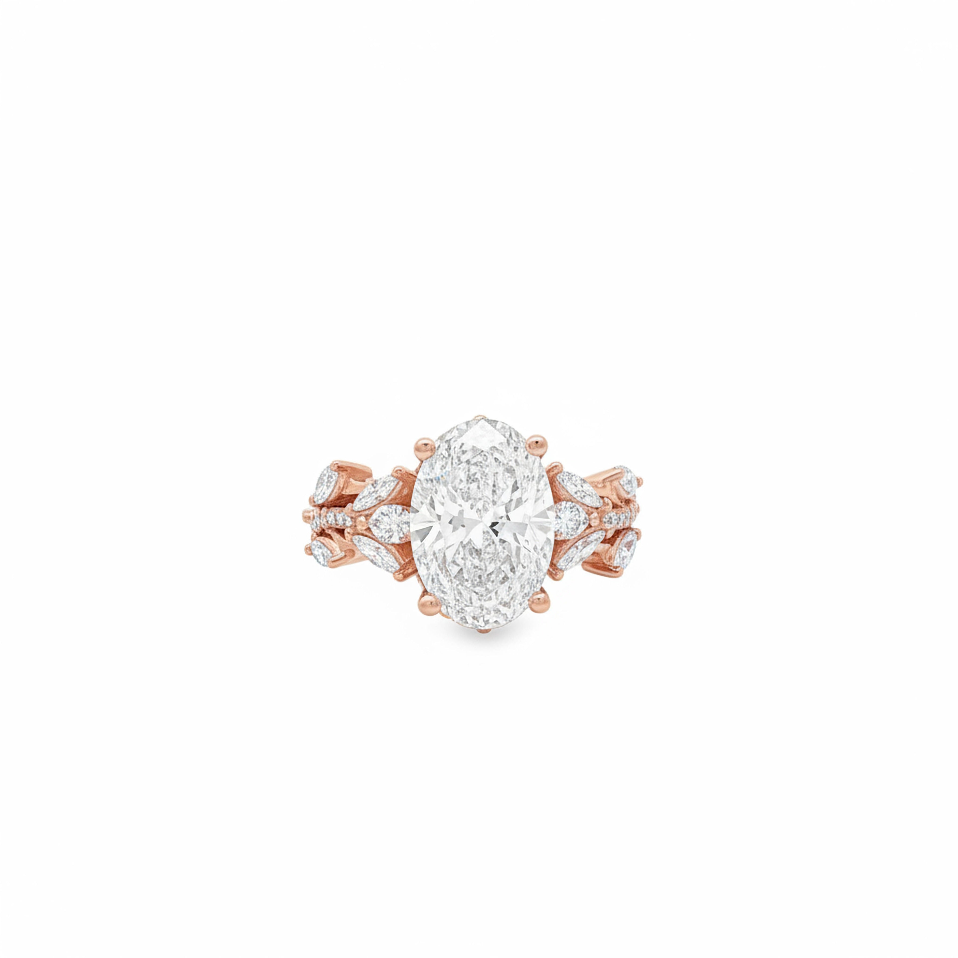 Beauty & the Beast Ring (3ct Oval)