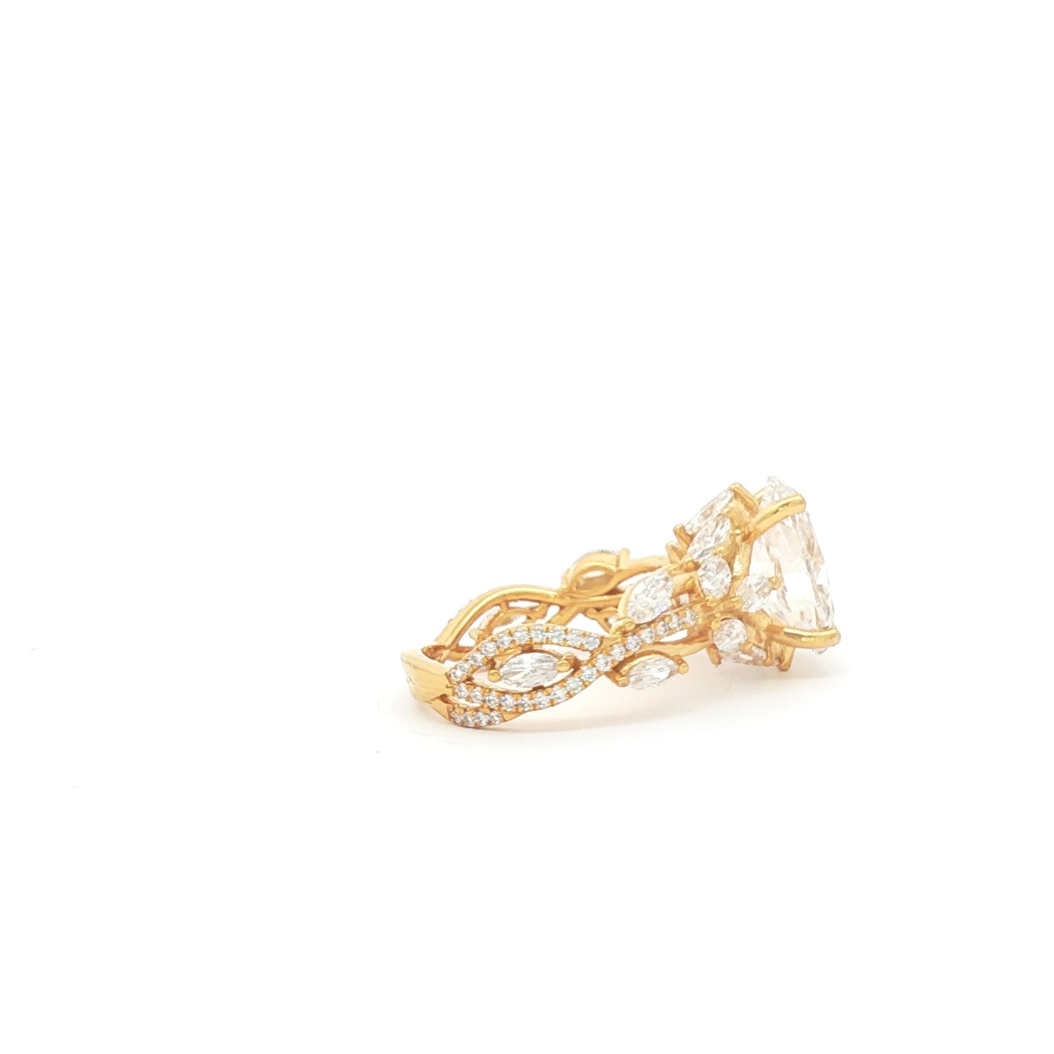 Beauty & the Beast Ring (3ct Oval)