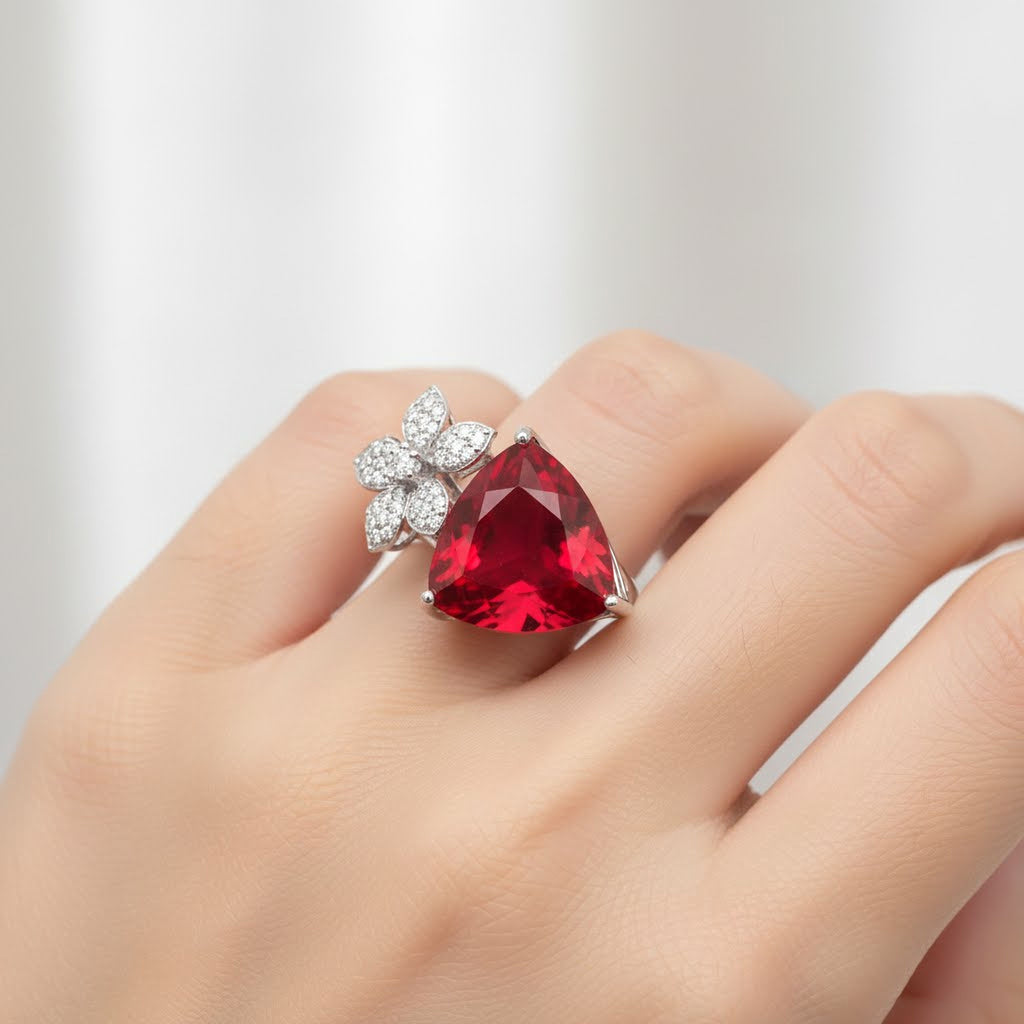 Flower Diamond x Trillion Ruby