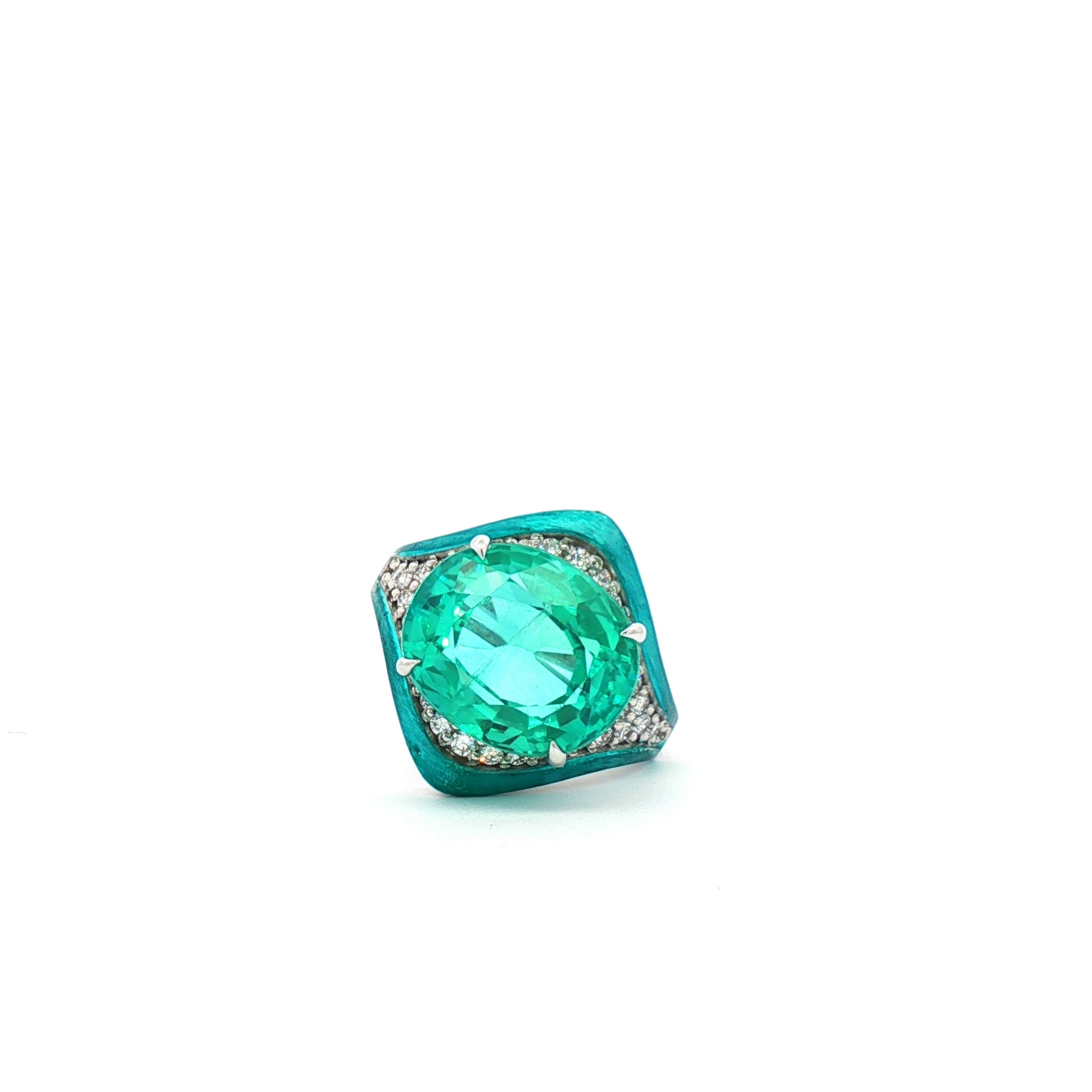 Paraiba Glow Ring