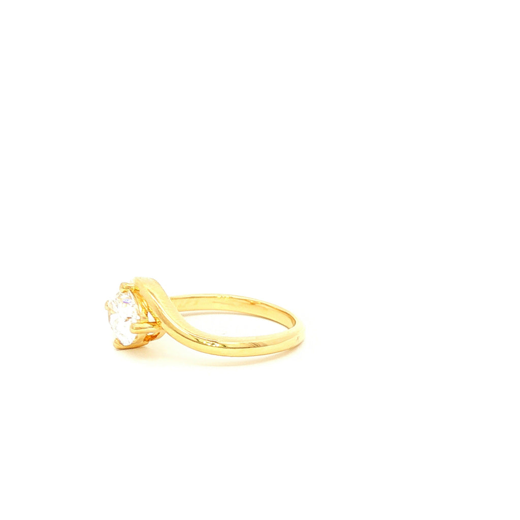 75pt Oval Pinky Ring