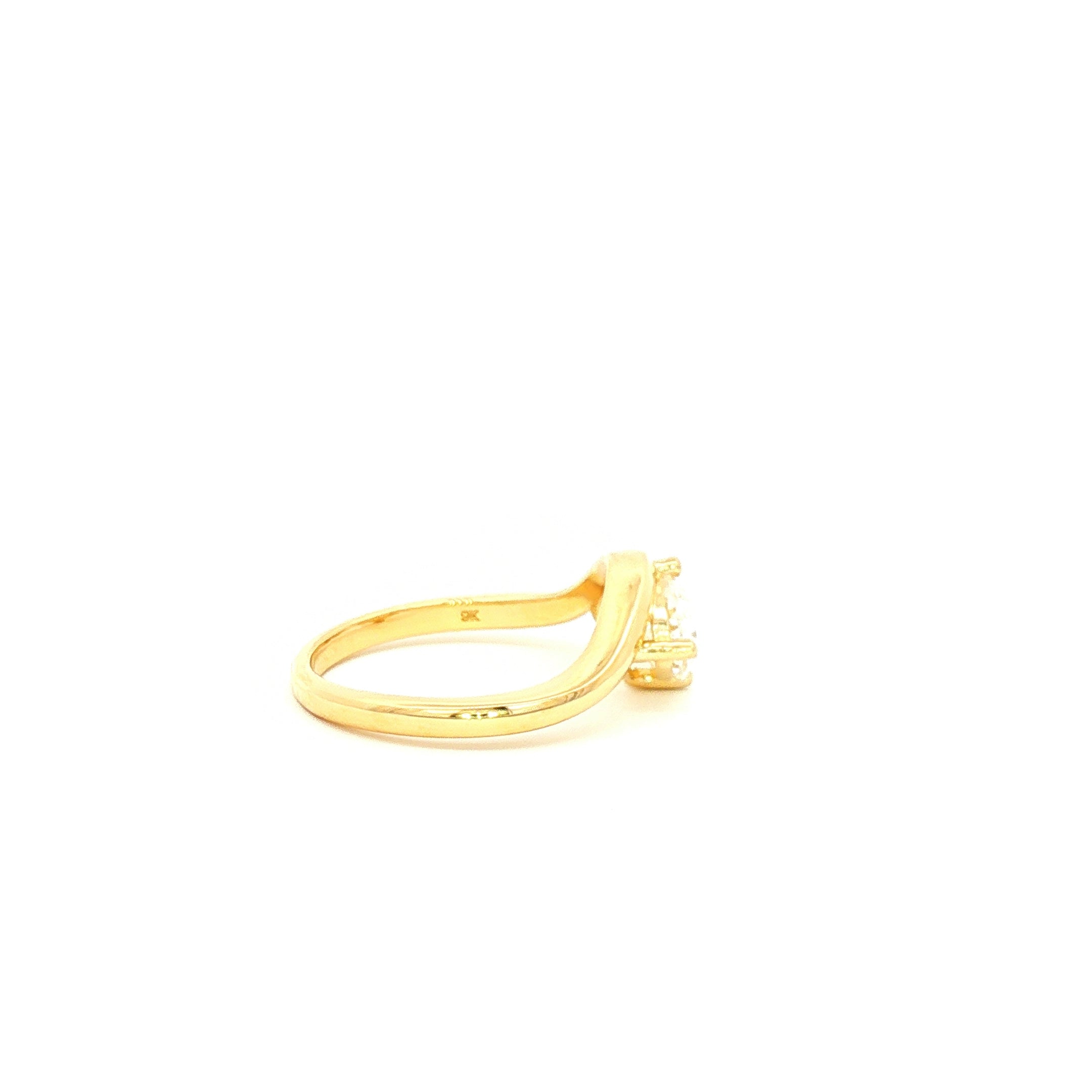75pt Oval Pinky Ring