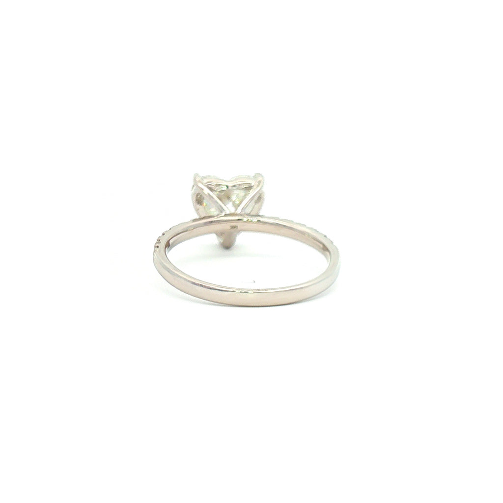 2ct Heart Shape Engagement Ring