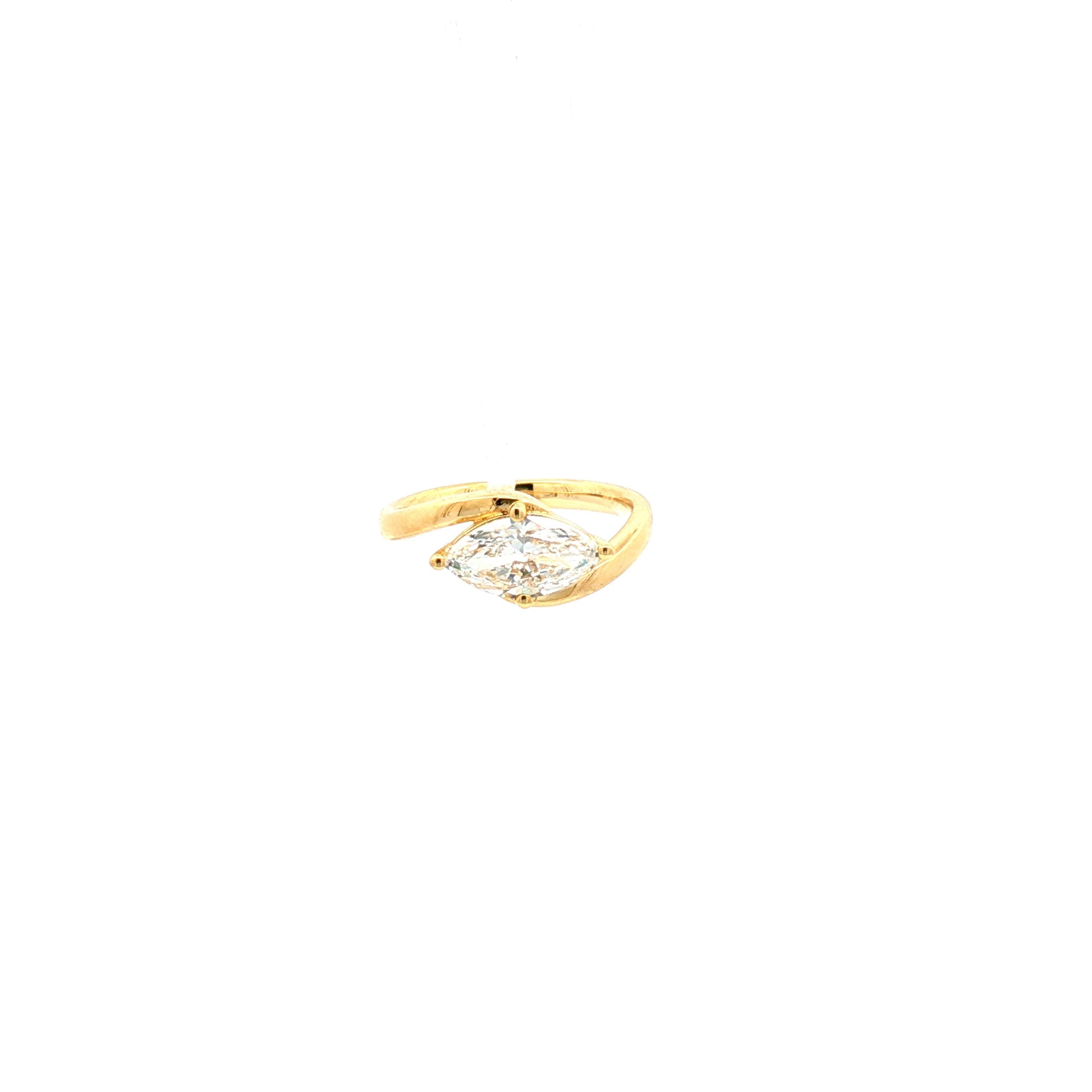 Marquise Pinky Finger Ring