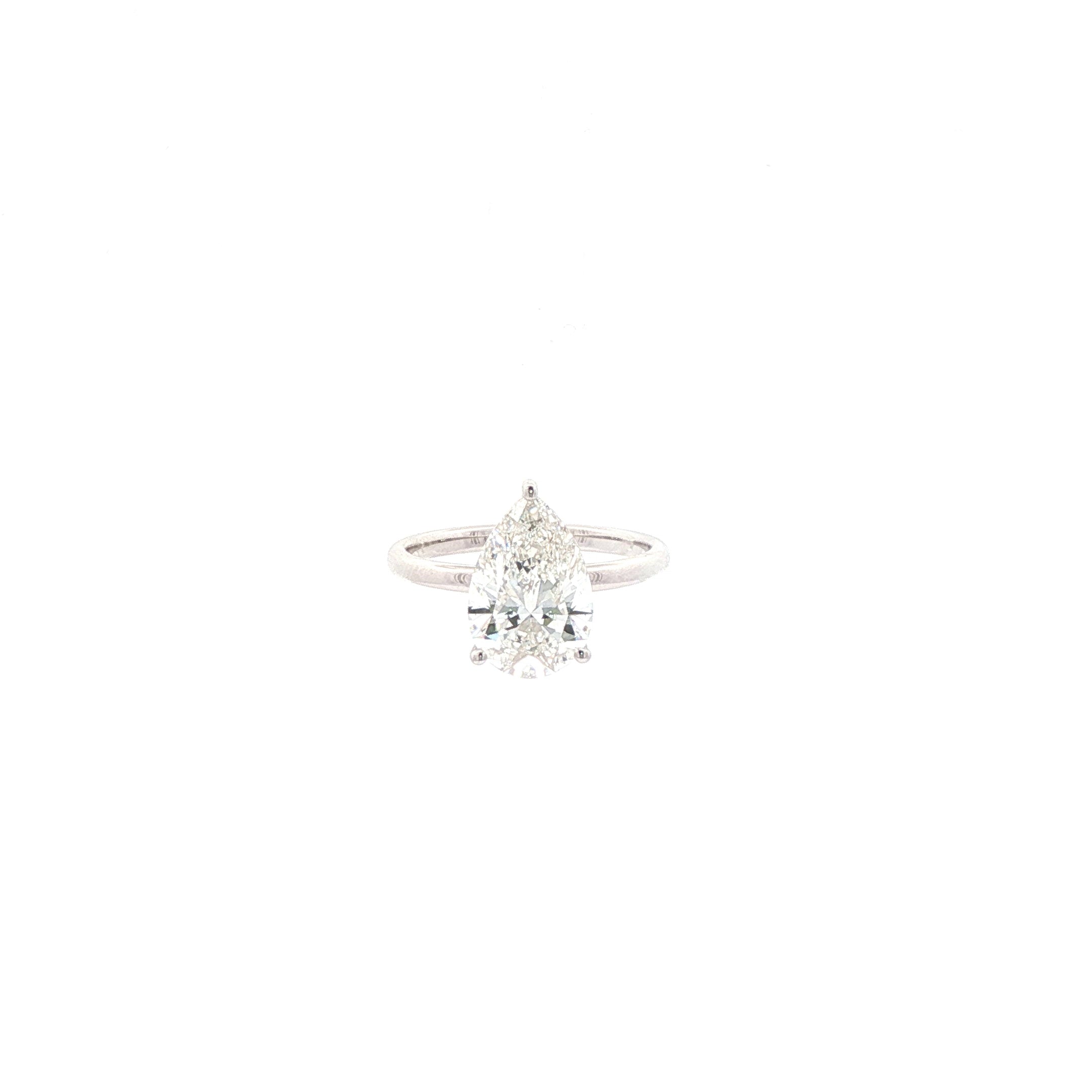 3ct Pear Ring