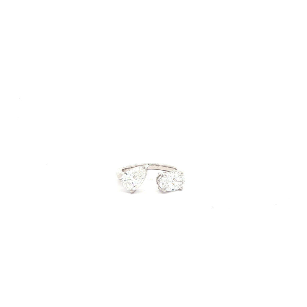 Toi et Moi Ring (Pear x Oval)
