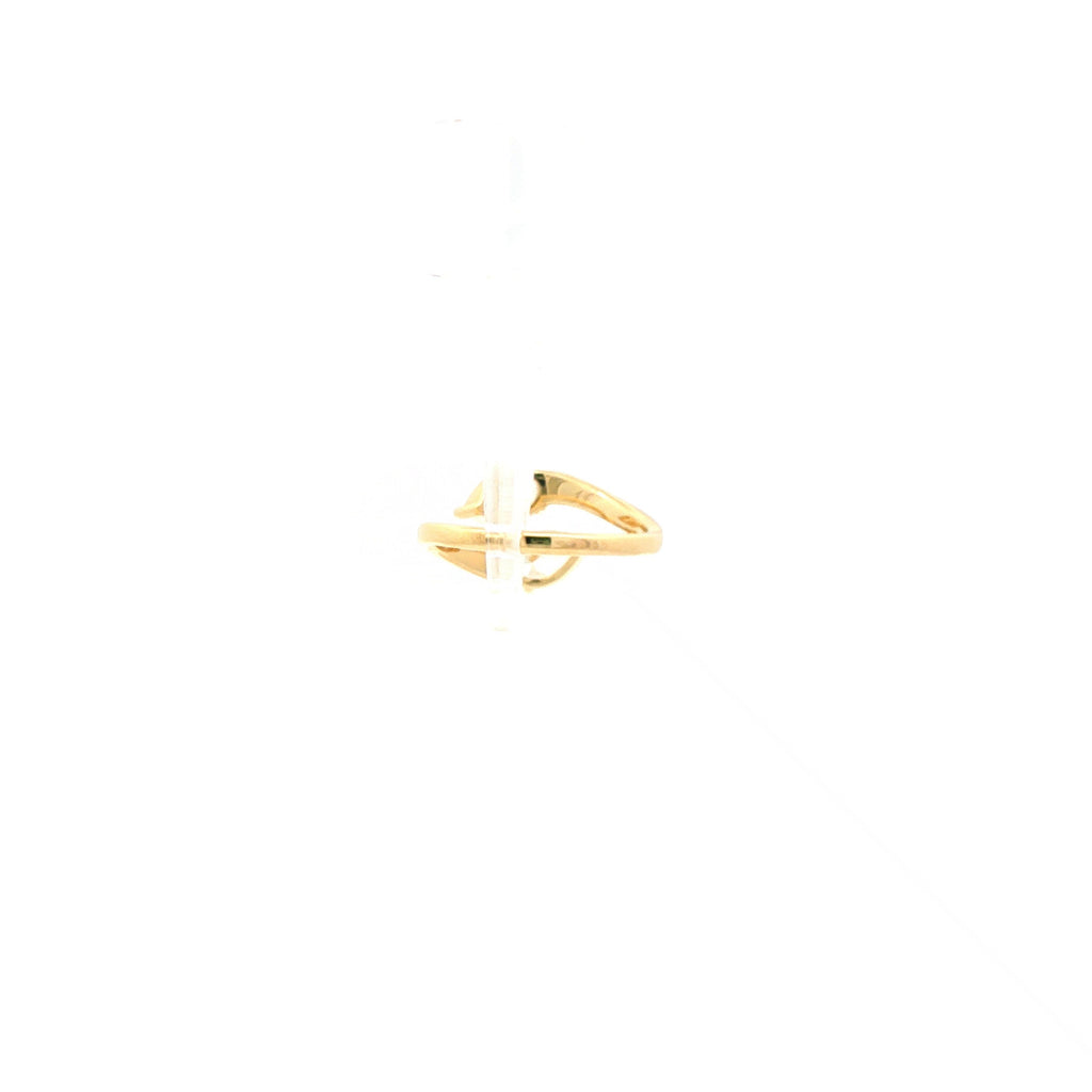 Pear-Cut Diamond Pinky Ring