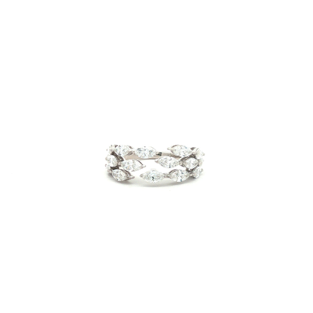 Marquise Diamond Vine Ring