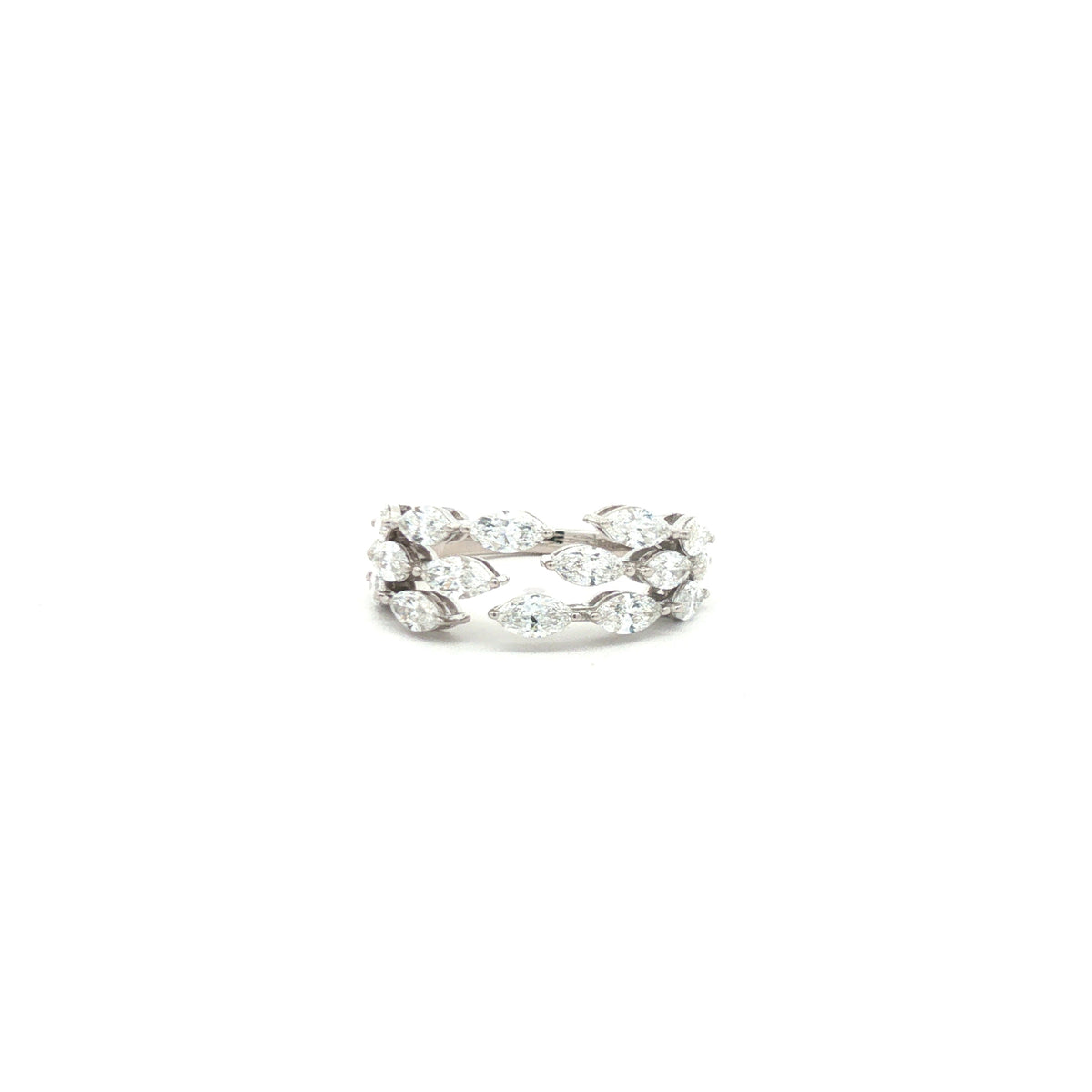 Marquise Diamond Vine Ring