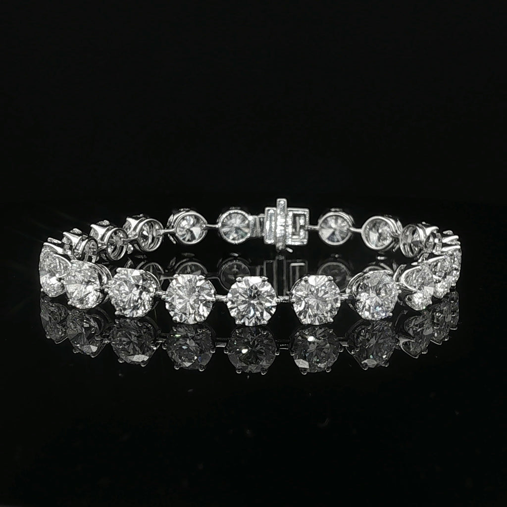 Classic 1ct Round Diamond Tennis Bracelet